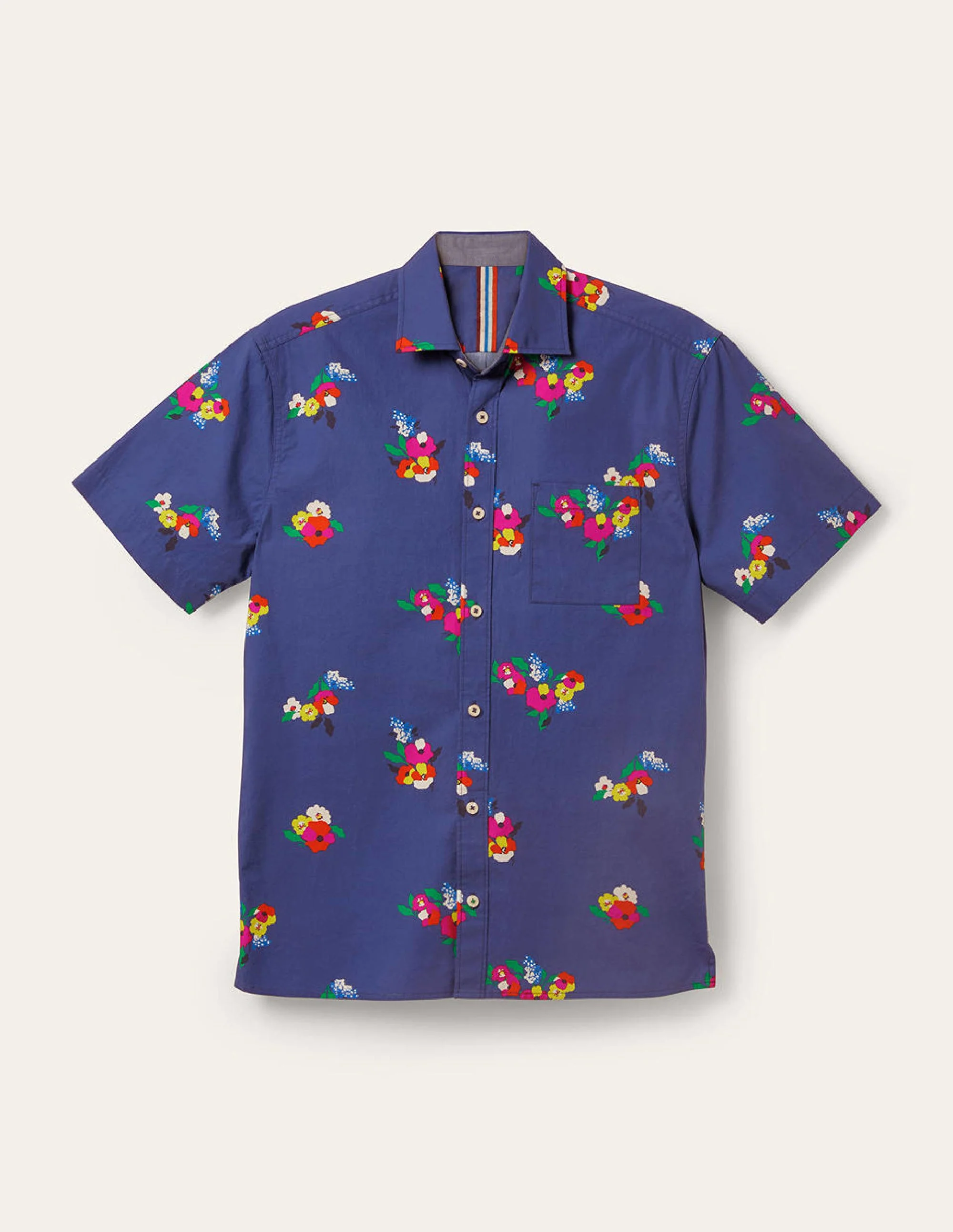 Printed Short Sleeve Shirt-Starboard Multi Floral - Image 2