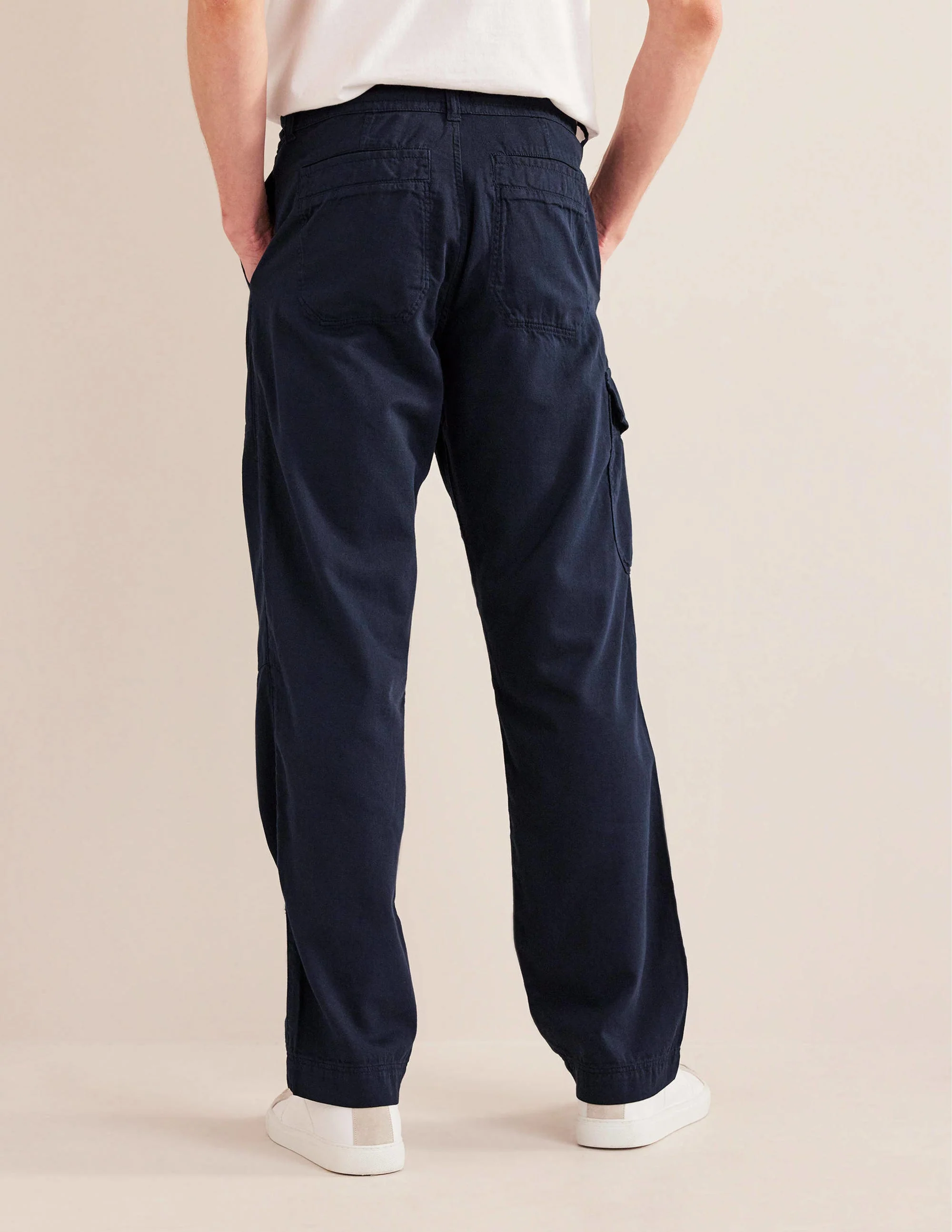 Relaxed Sailing Trousers-French Navy - Image 3