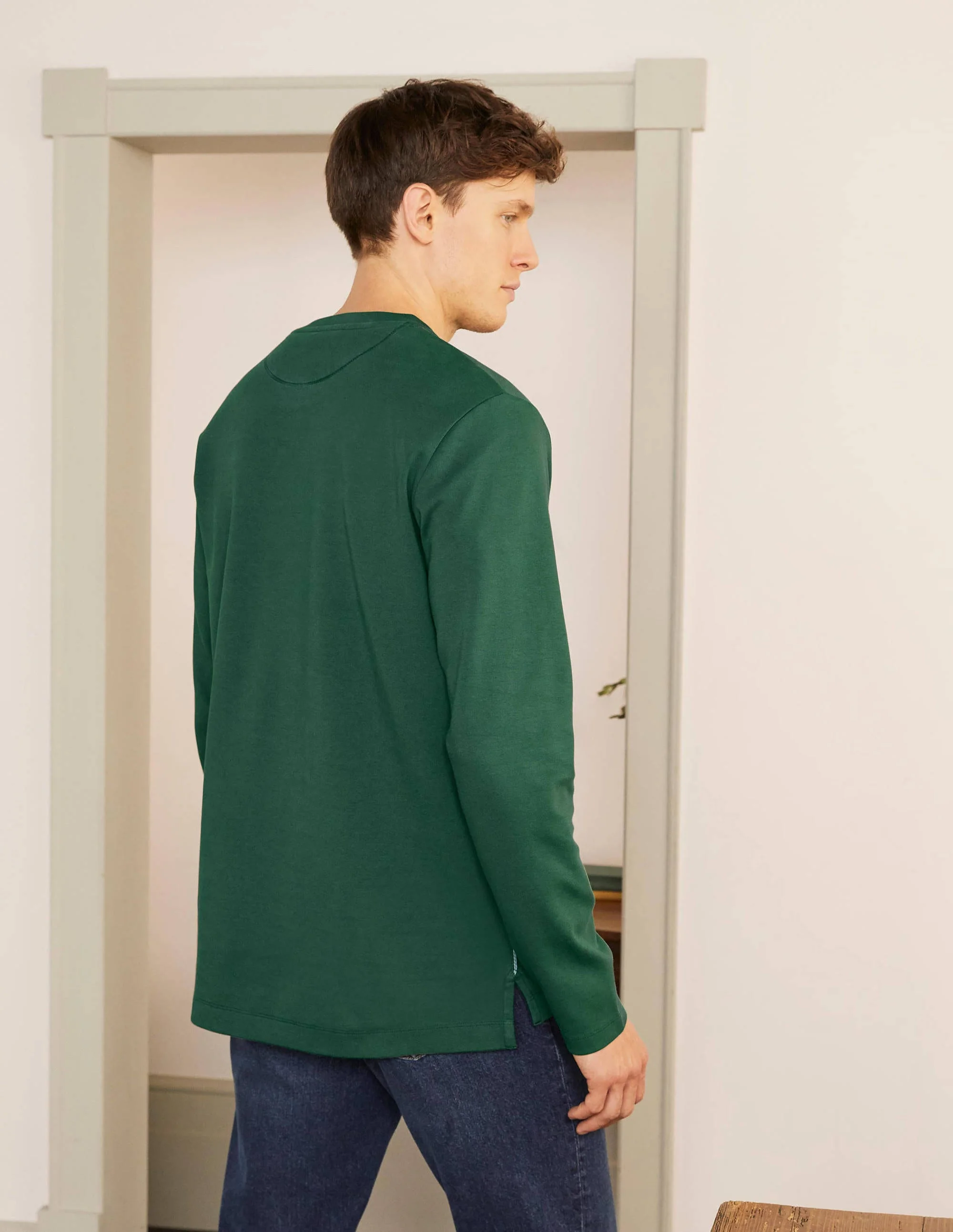 Rye Pocket Crew-Park Green - Image 3