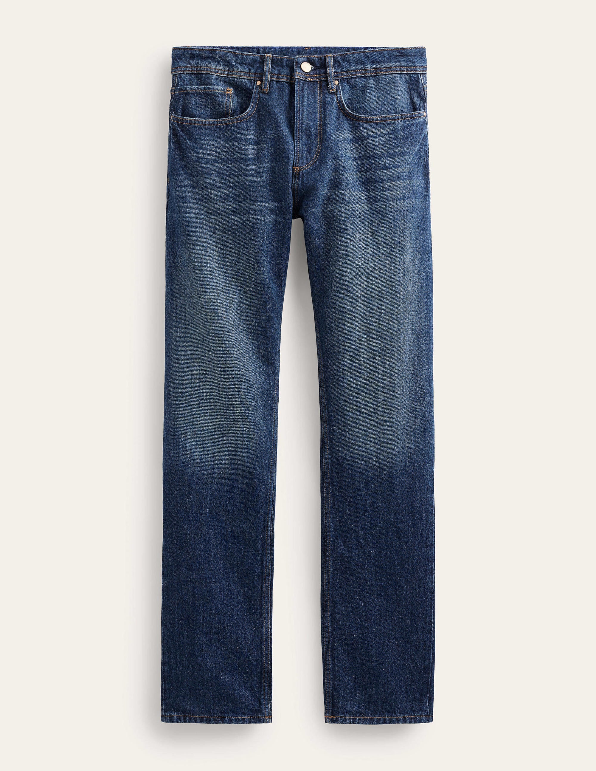 Straight Fit Jean-Mid Wash - Image 6
