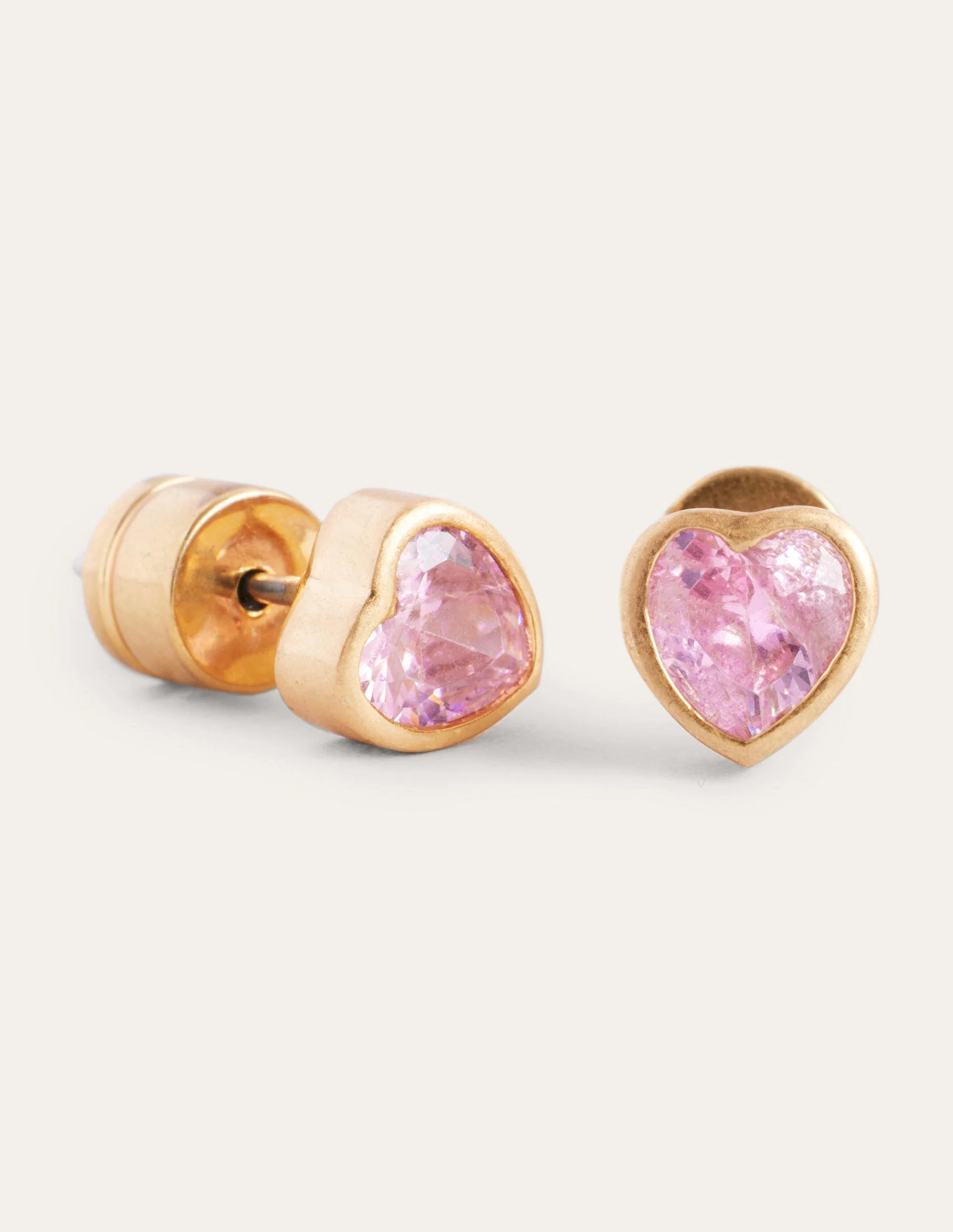 2-Pack Heart Stud Earrings-Multi - Image 3