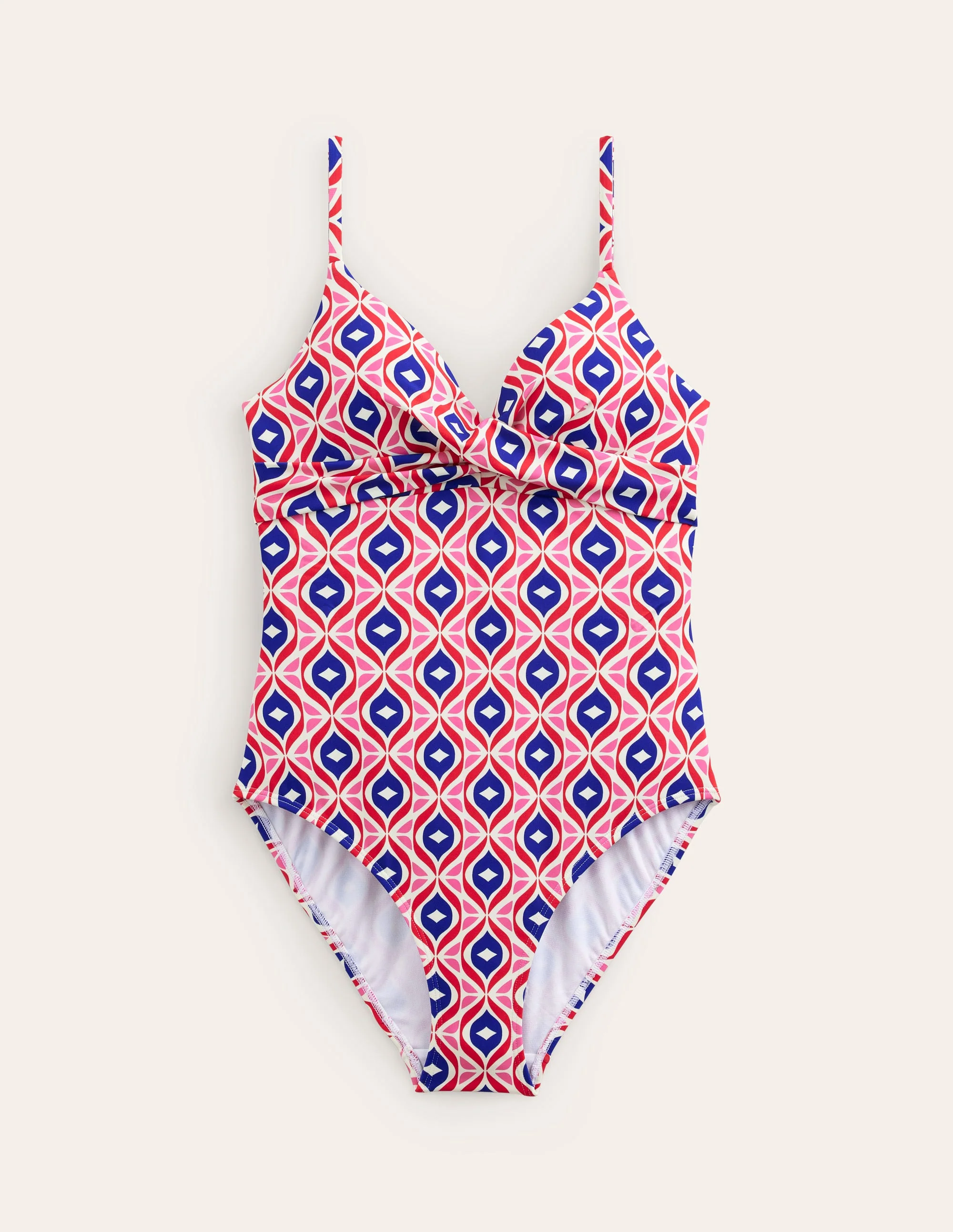 Capri Cup-size Swimsuit-Rubicondo, Diamond Wave - Image 5