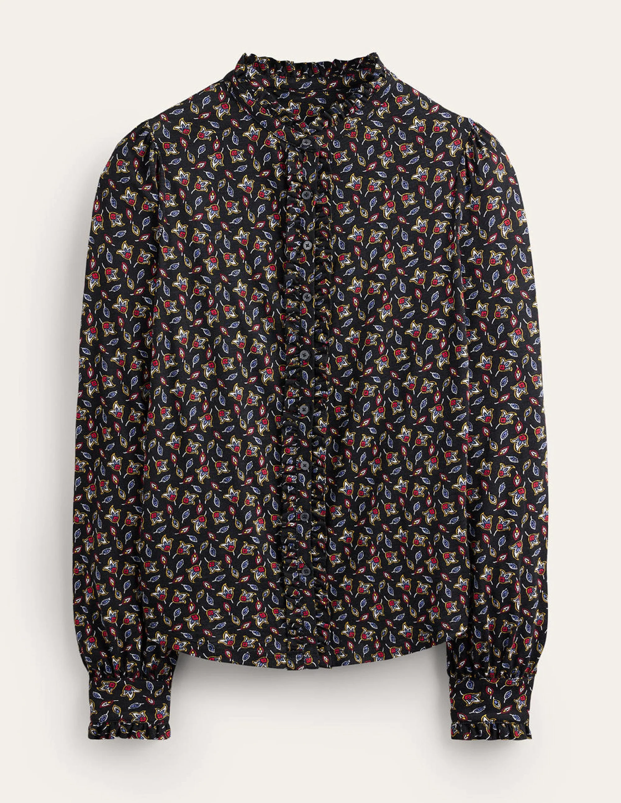 Caroline Jersey Shirt-Multi, Tulip Bud - Image 6