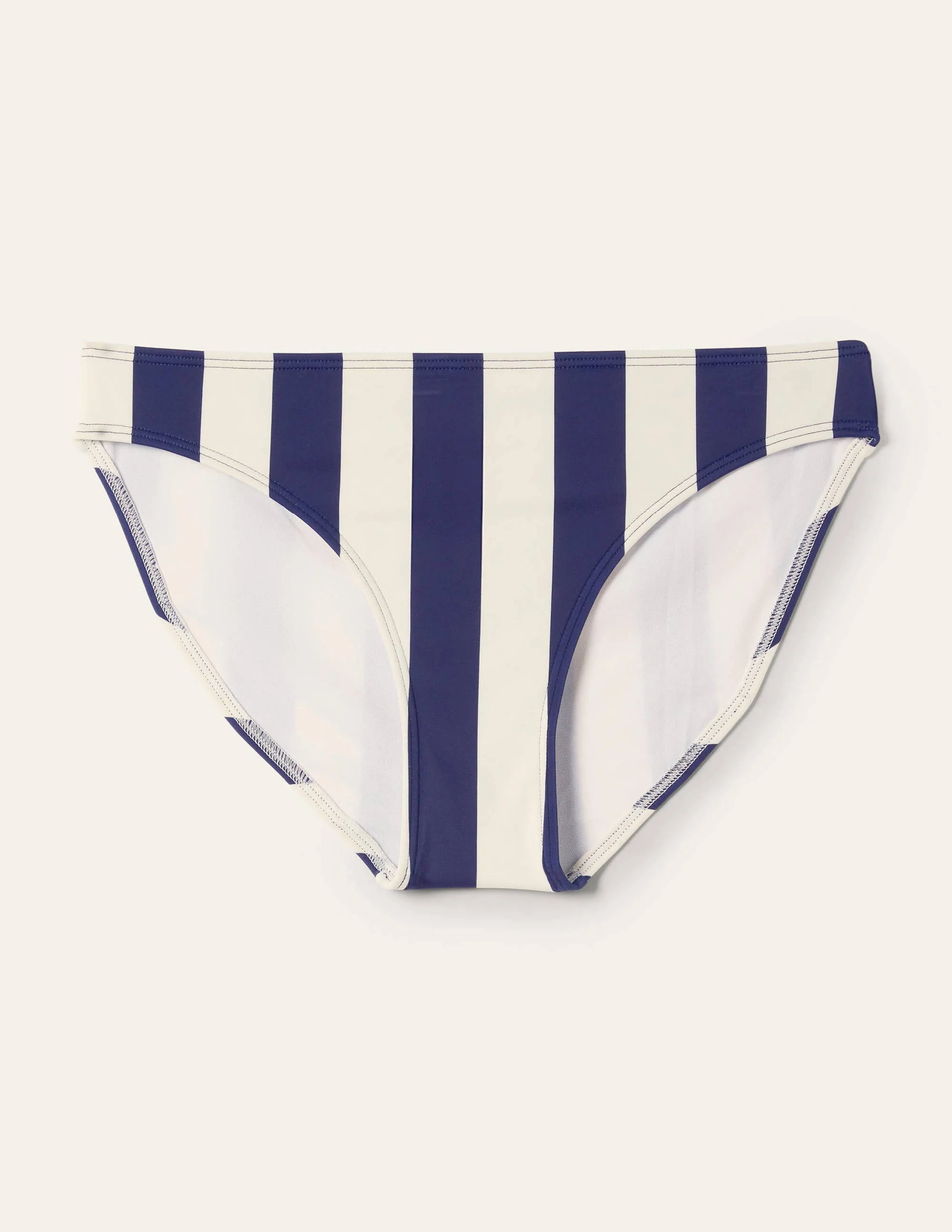 Classic Bikini Bottoms-French Navy/Ivory Stripe - Image 5