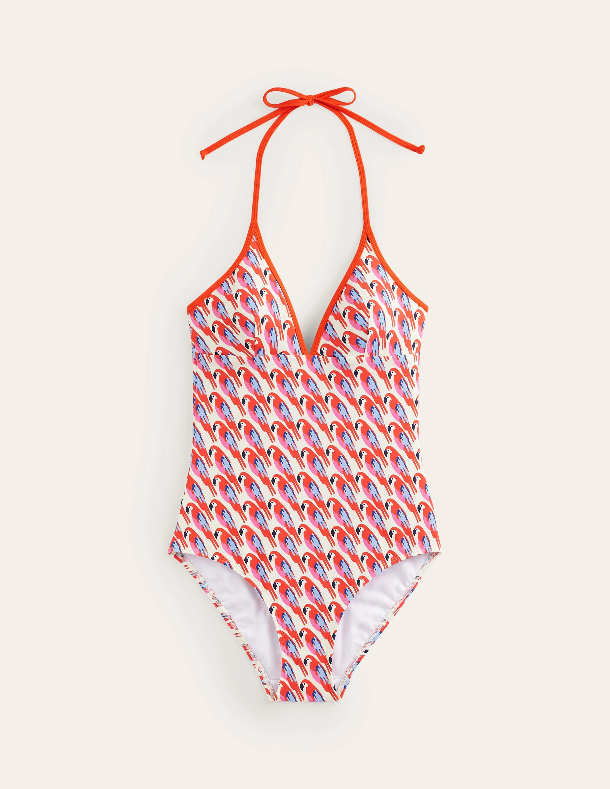 Como String  Swimsuit-Multi, Tropical Parrot - Image 5