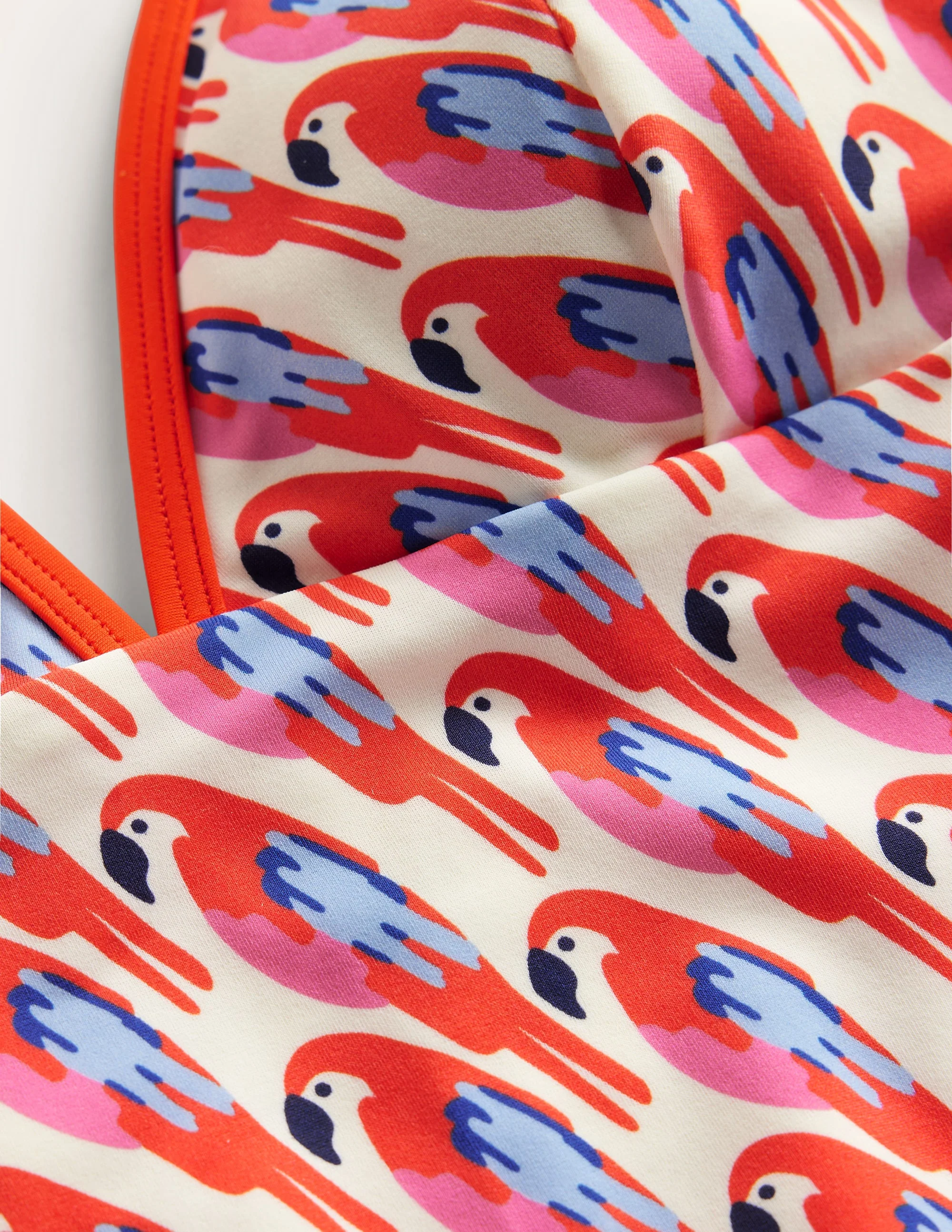 Como String  Swimsuit-Multi, Tropical Parrot - Image 6