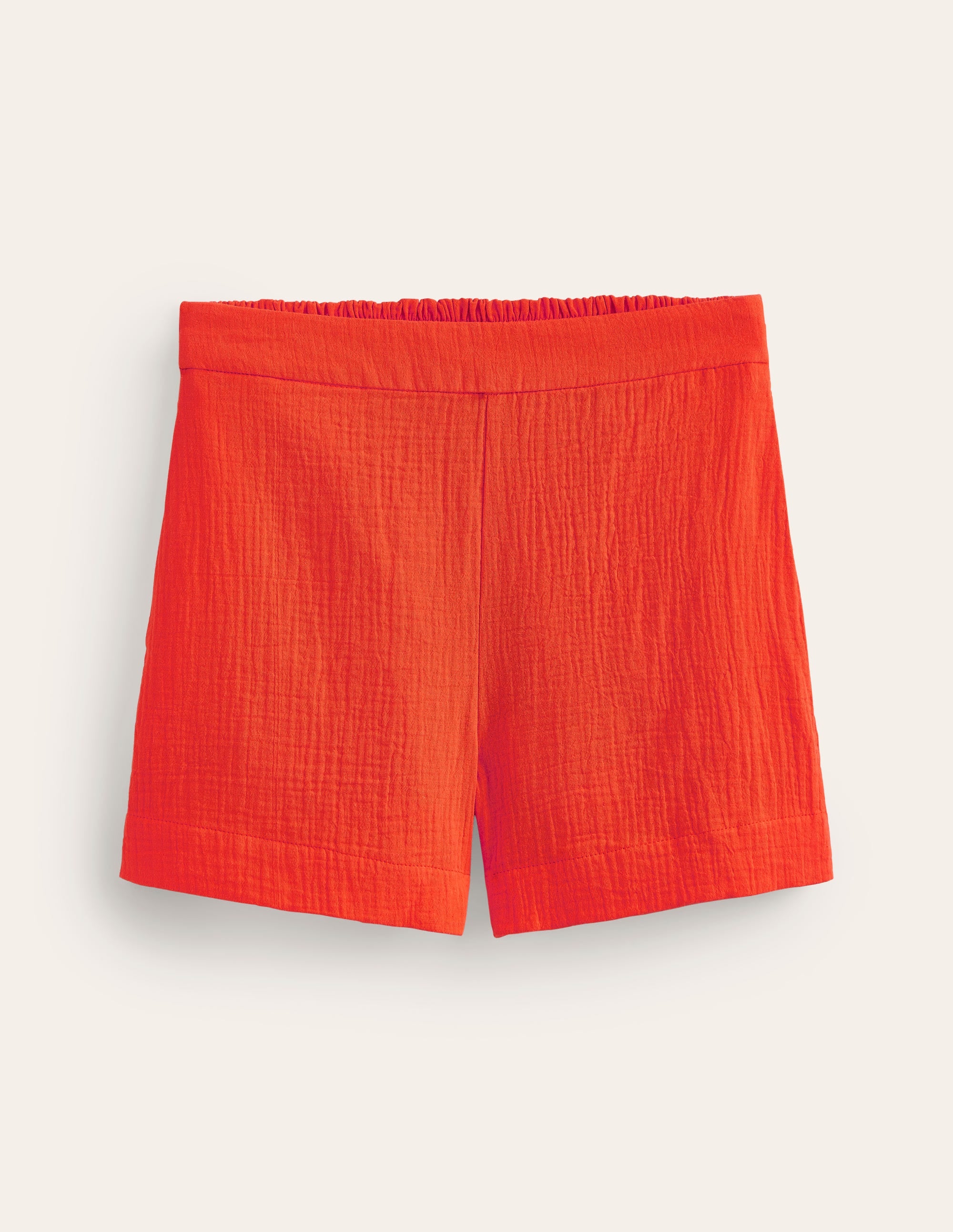 Double Cloth Shorts-Mandarin Orange - Image 6