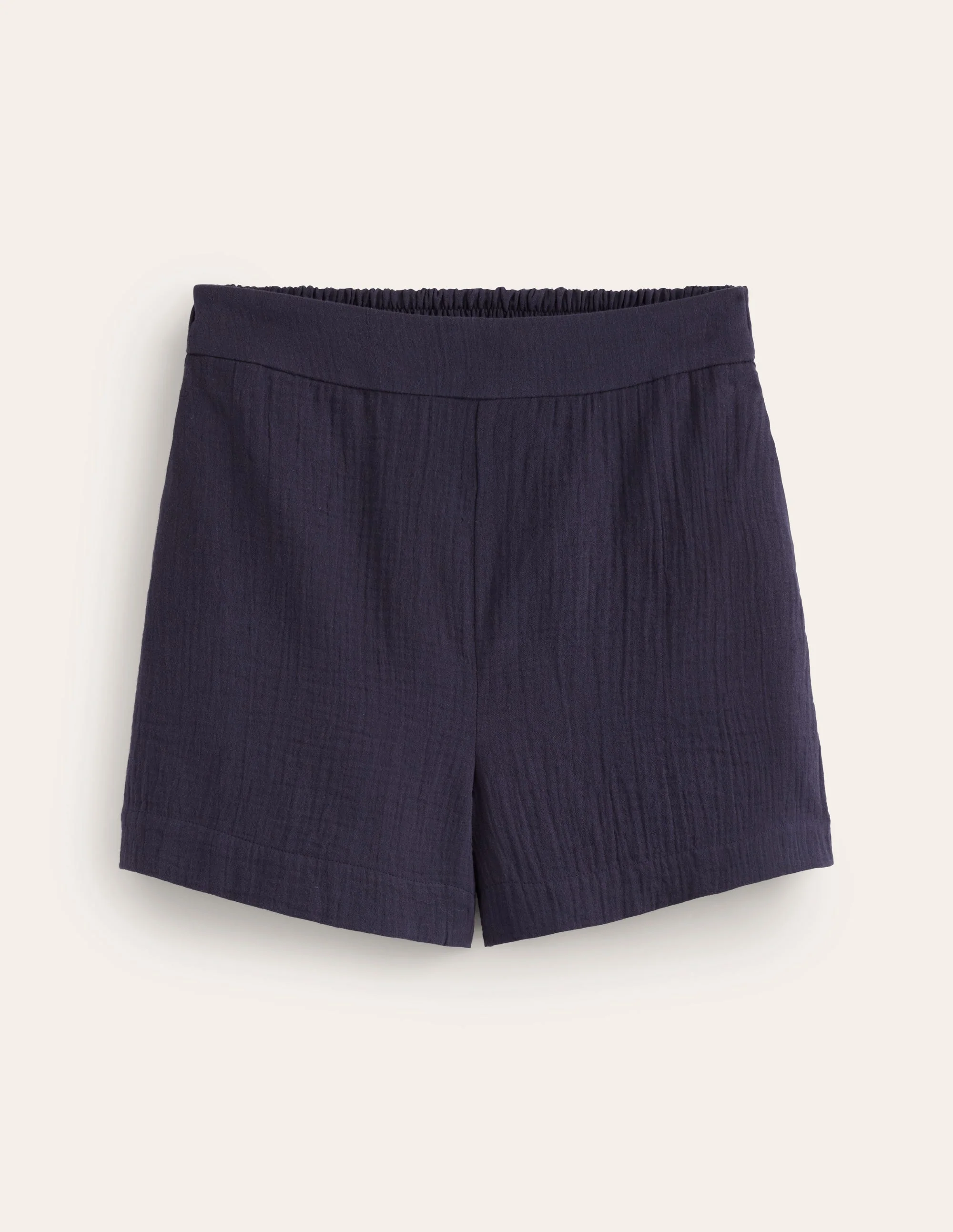 Double Cloth Shorts-Navy - Image 5
