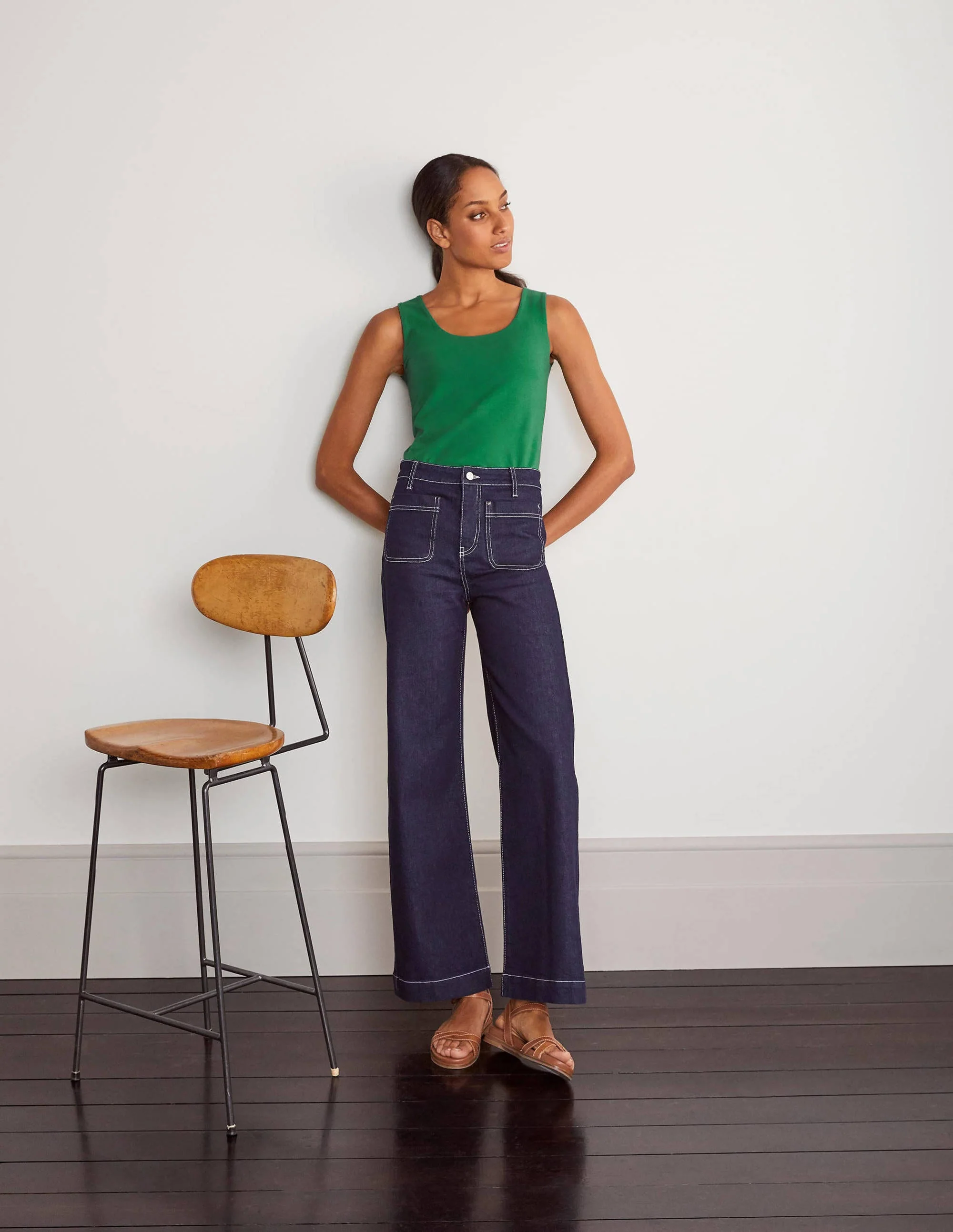 Double Layer Front Vest-Green - Image 4