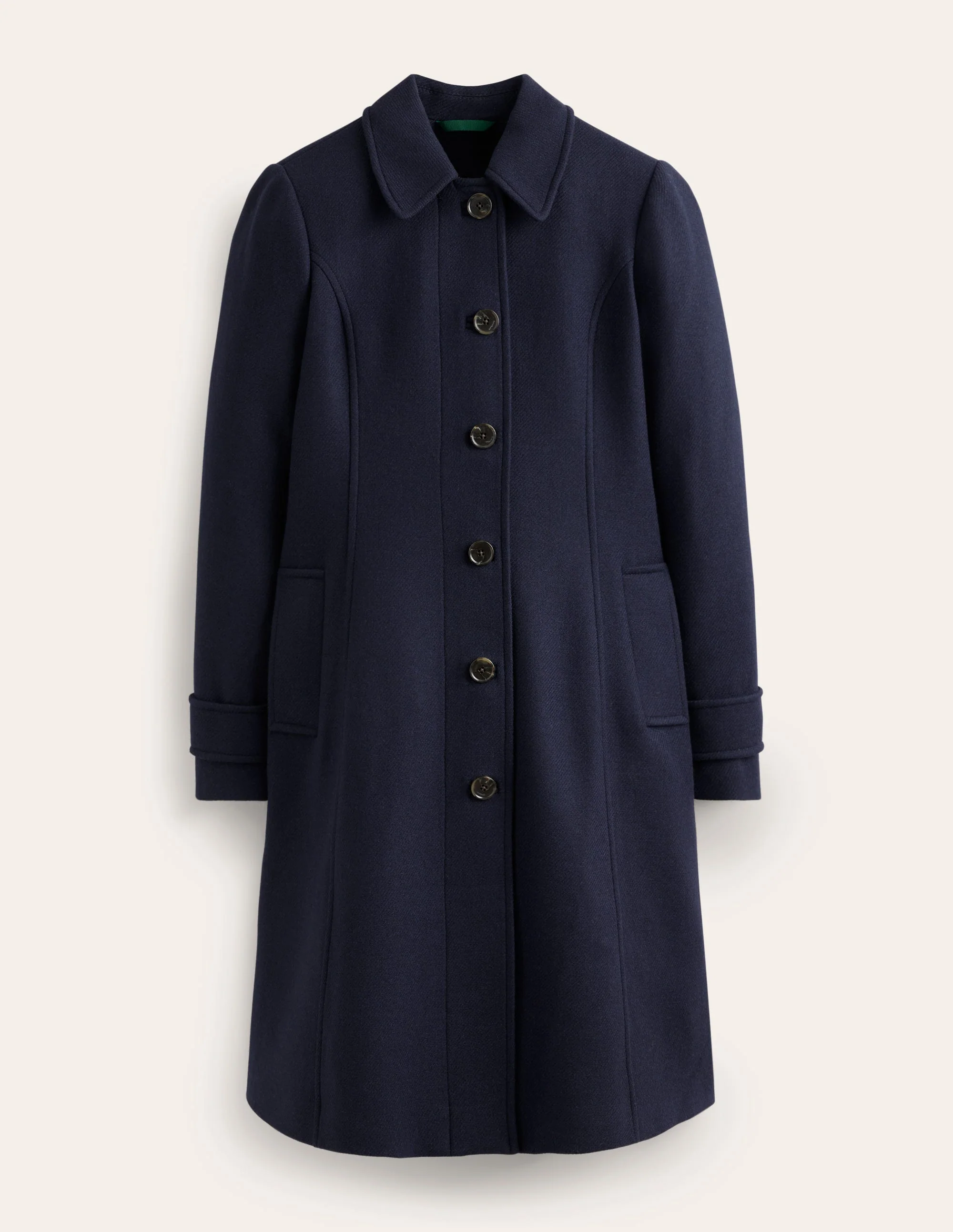 Durham Wool Blend Coat-Navy - Image 5