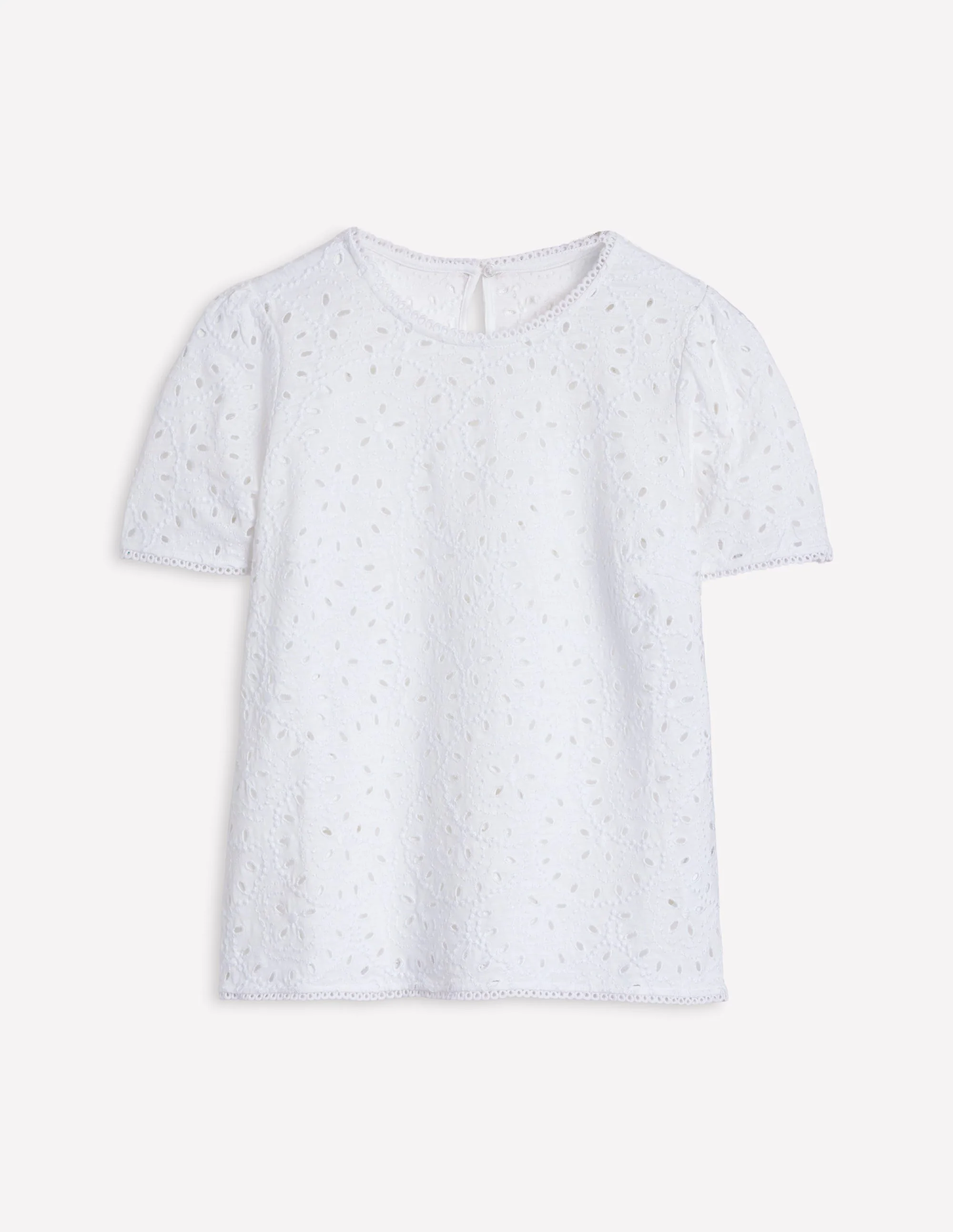 Edi Embroidered Top-White - Image 5