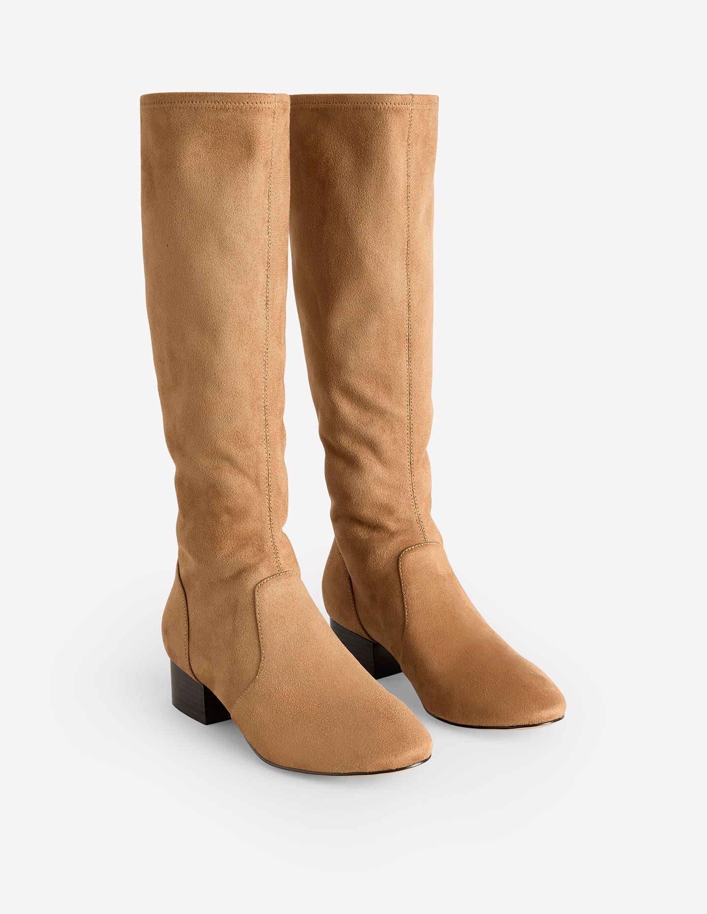 Flat Stretch Knee Boots-Acorn - Image 3
