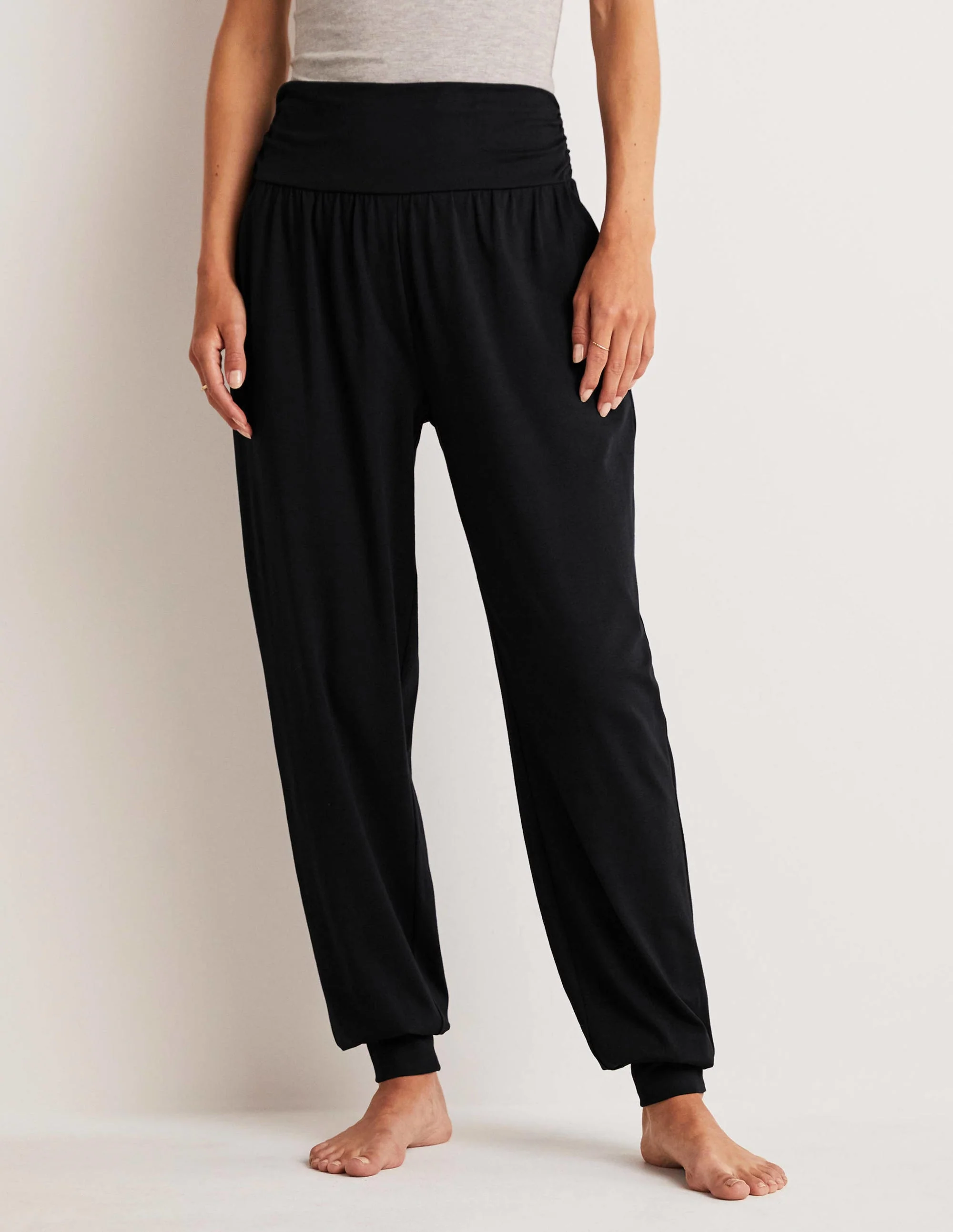 Hareem Jersey Joggers-Black - Image 9