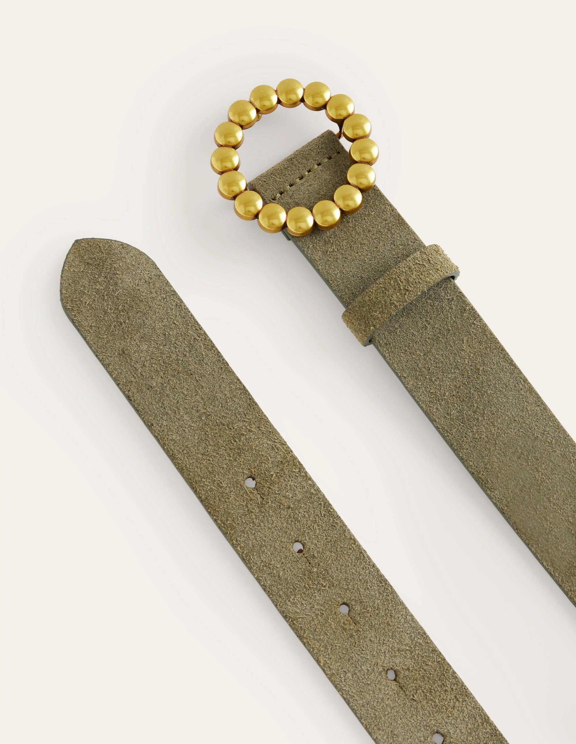 Interest Buckle Belt-Green - Image 3