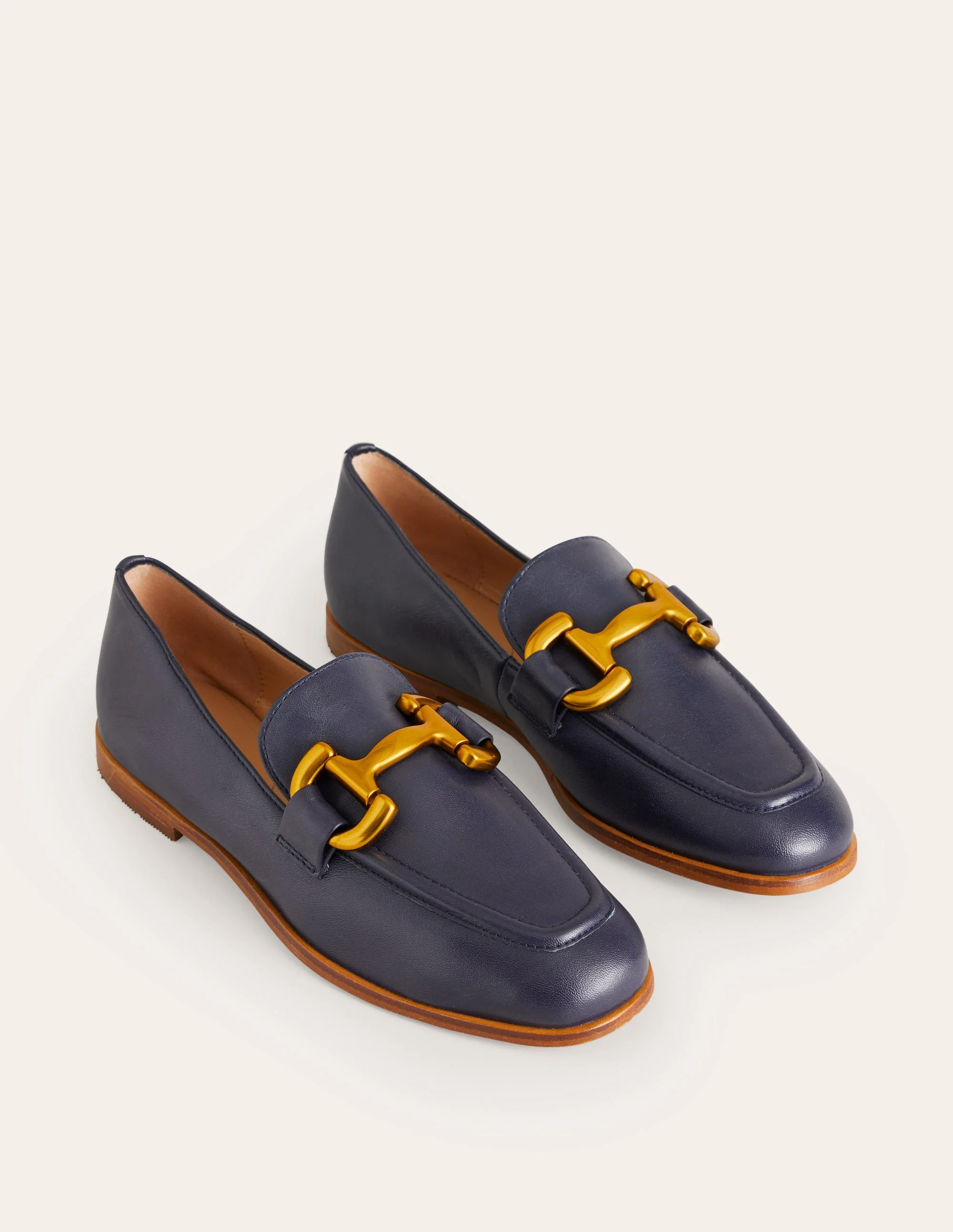 Iris Snaffle Loafers-Navy - Image 3