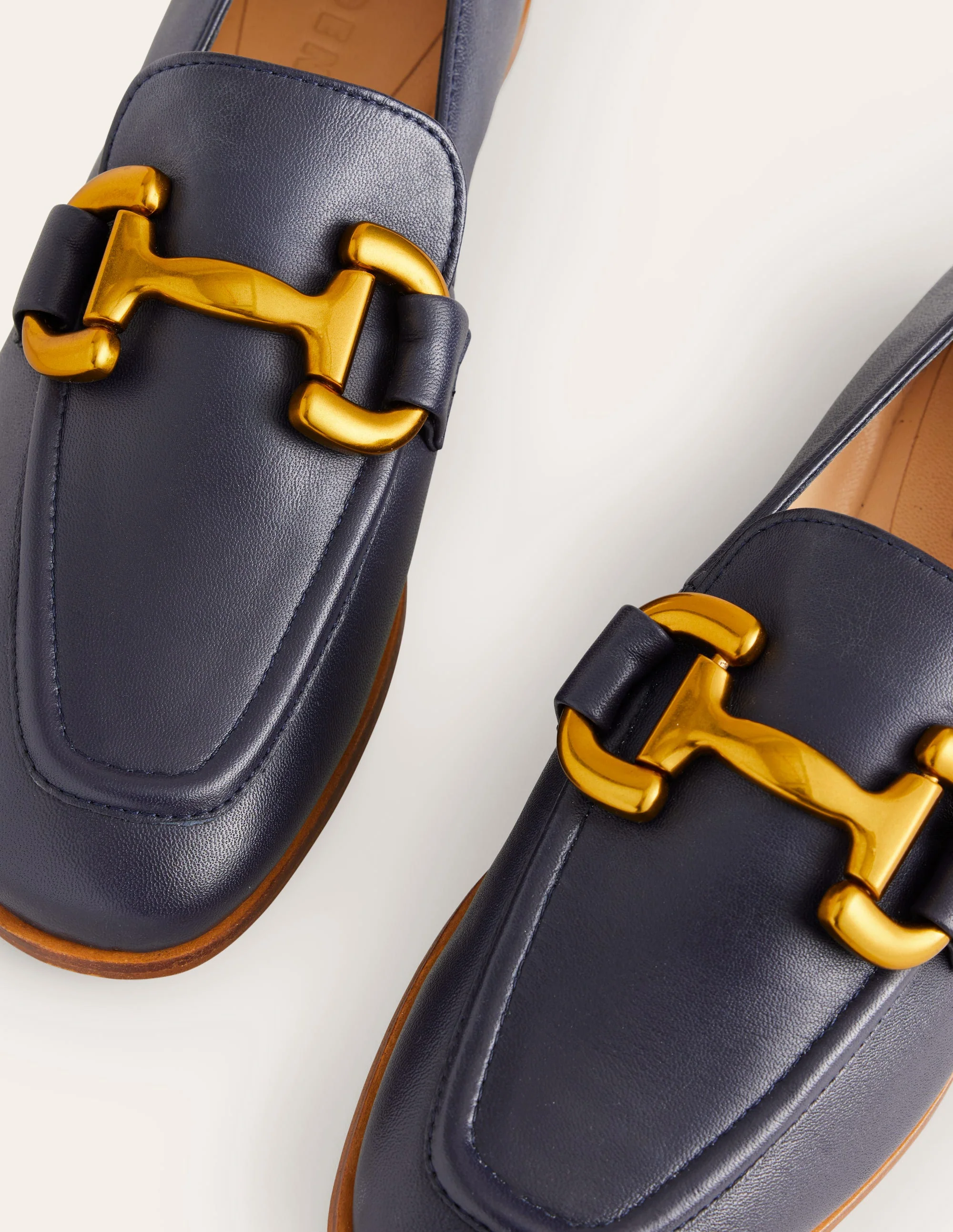 Iris Snaffle Loafers-Navy - Image 4