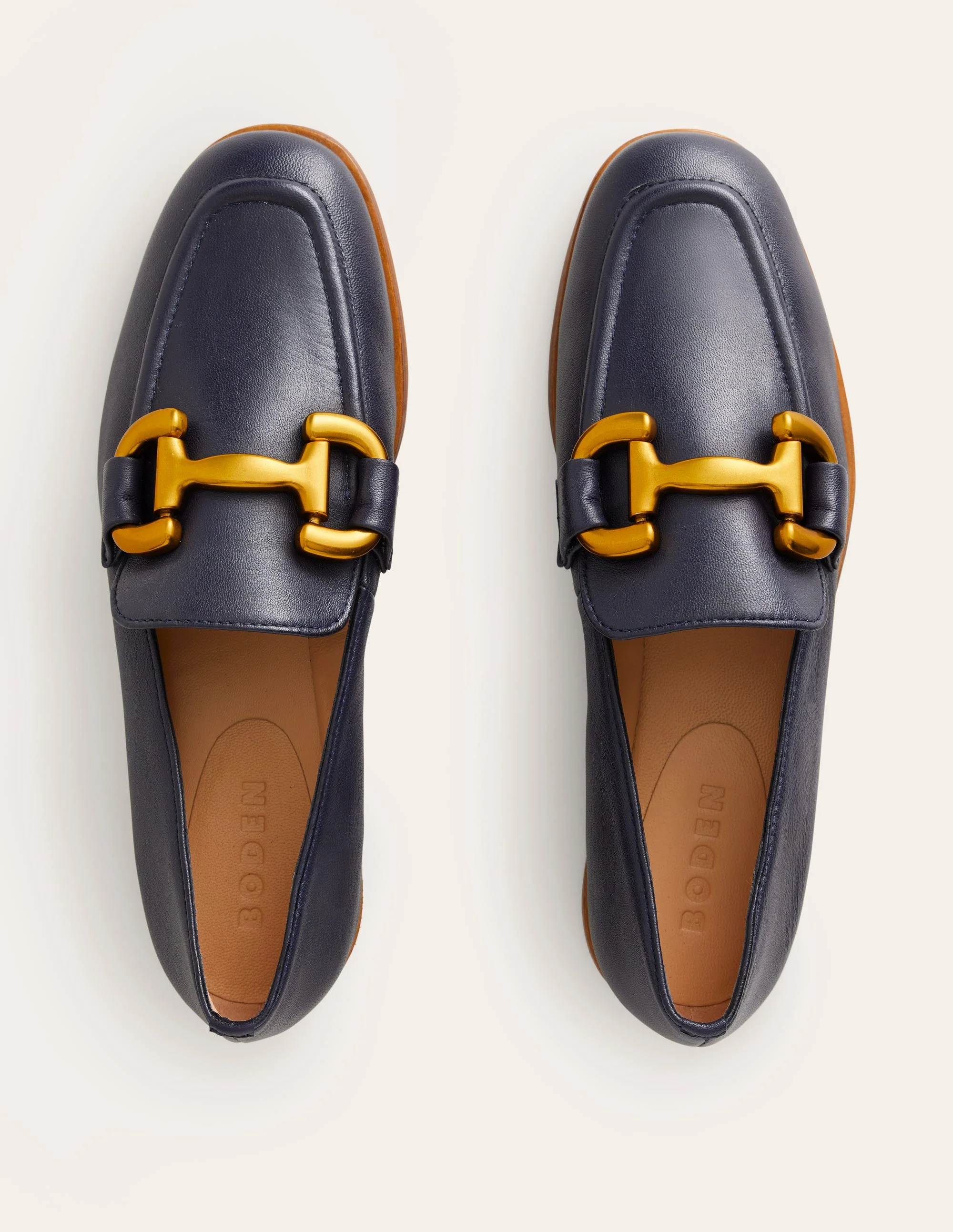 Iris Snaffle Loafers-Navy - Image 5