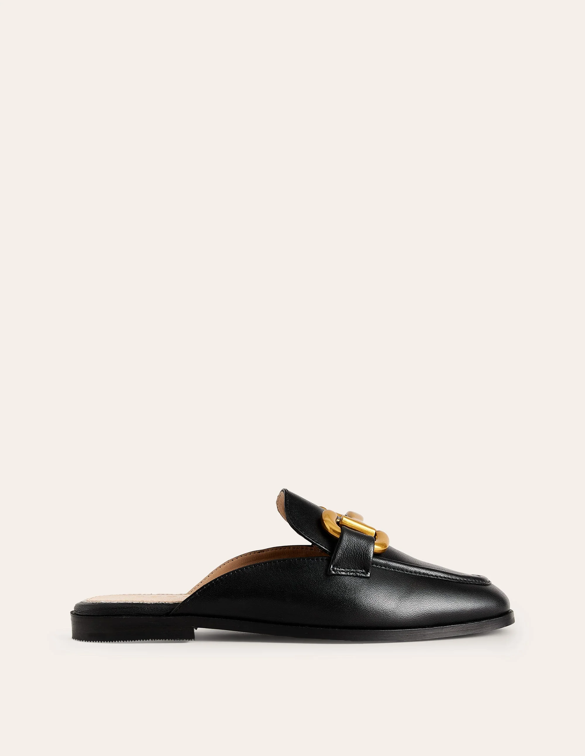 Iris Snaffle Mule Loafers-Black - Image 3