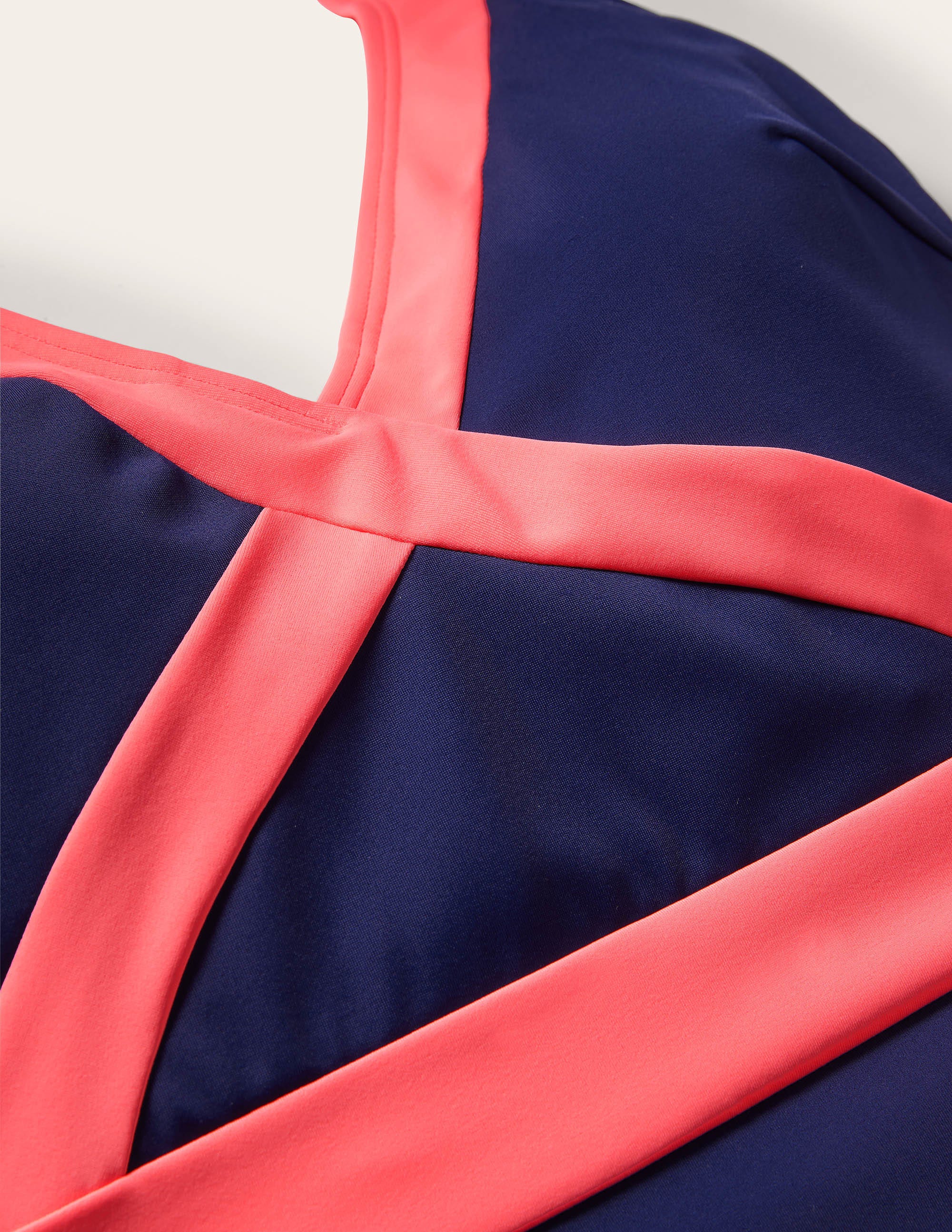 Kefalonia Halterneck Swimsuit-Harmony Blue Colourblock - Image 6