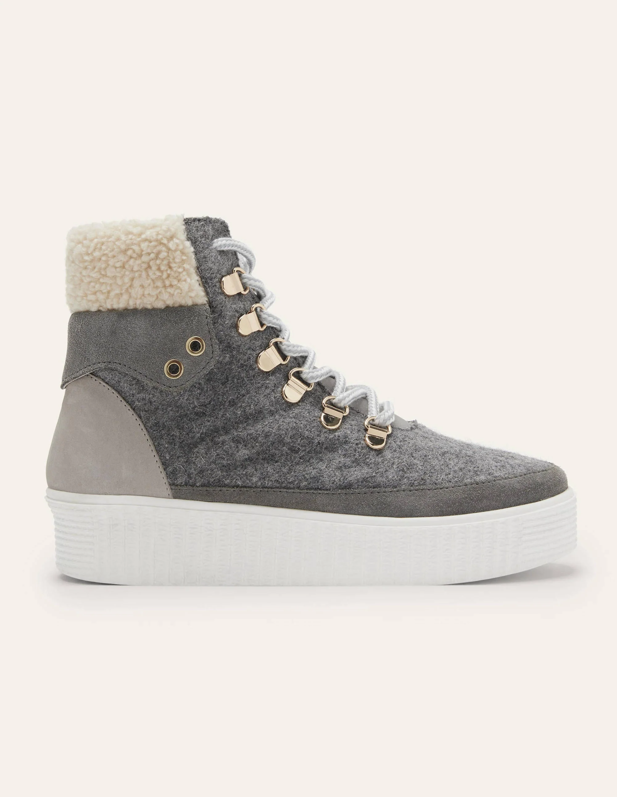 Laura Trend Hiking Boots-Grey Marl - Image 2