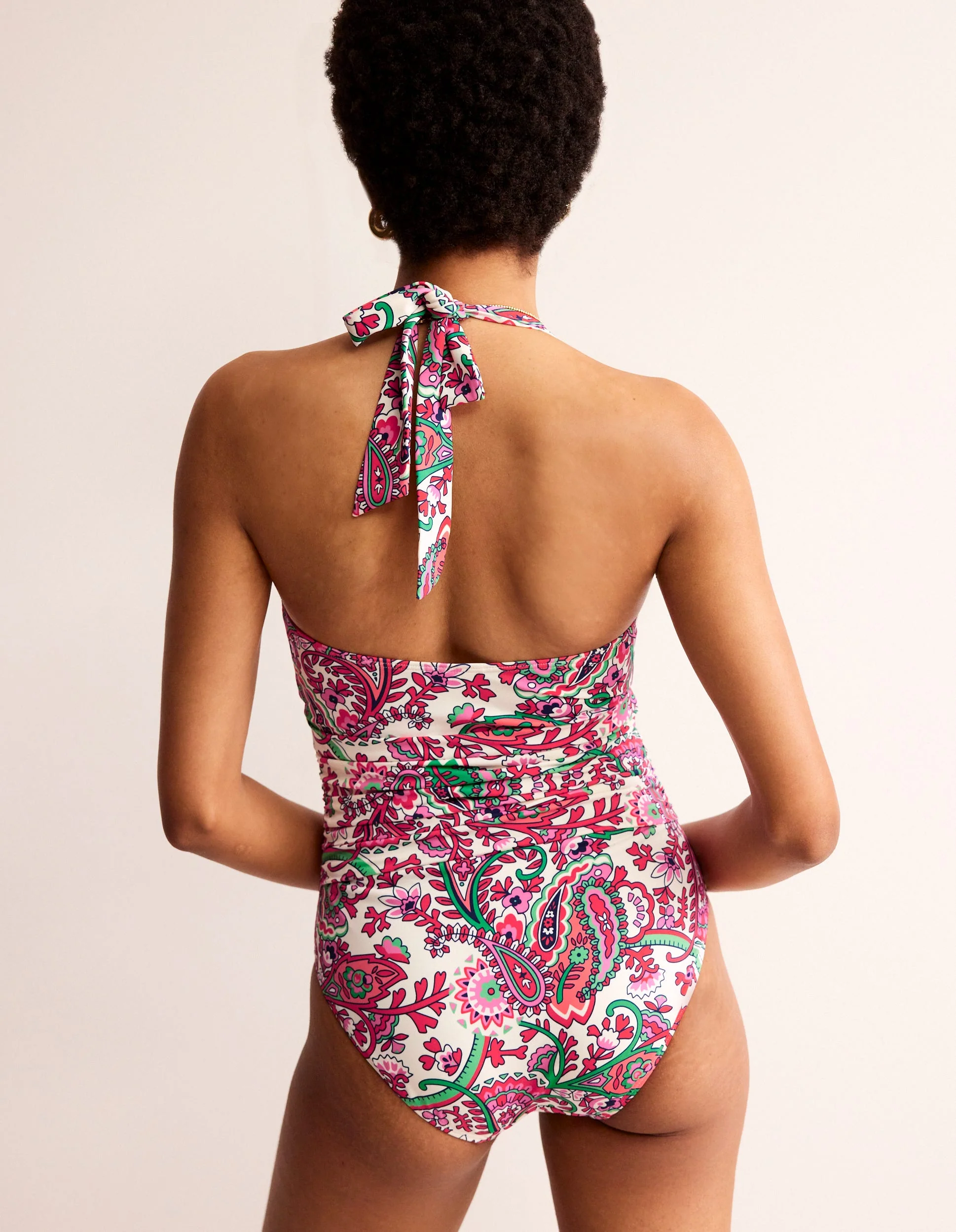 Levanzo Halter Swimsuit-Multi, Fantastical - Image 3