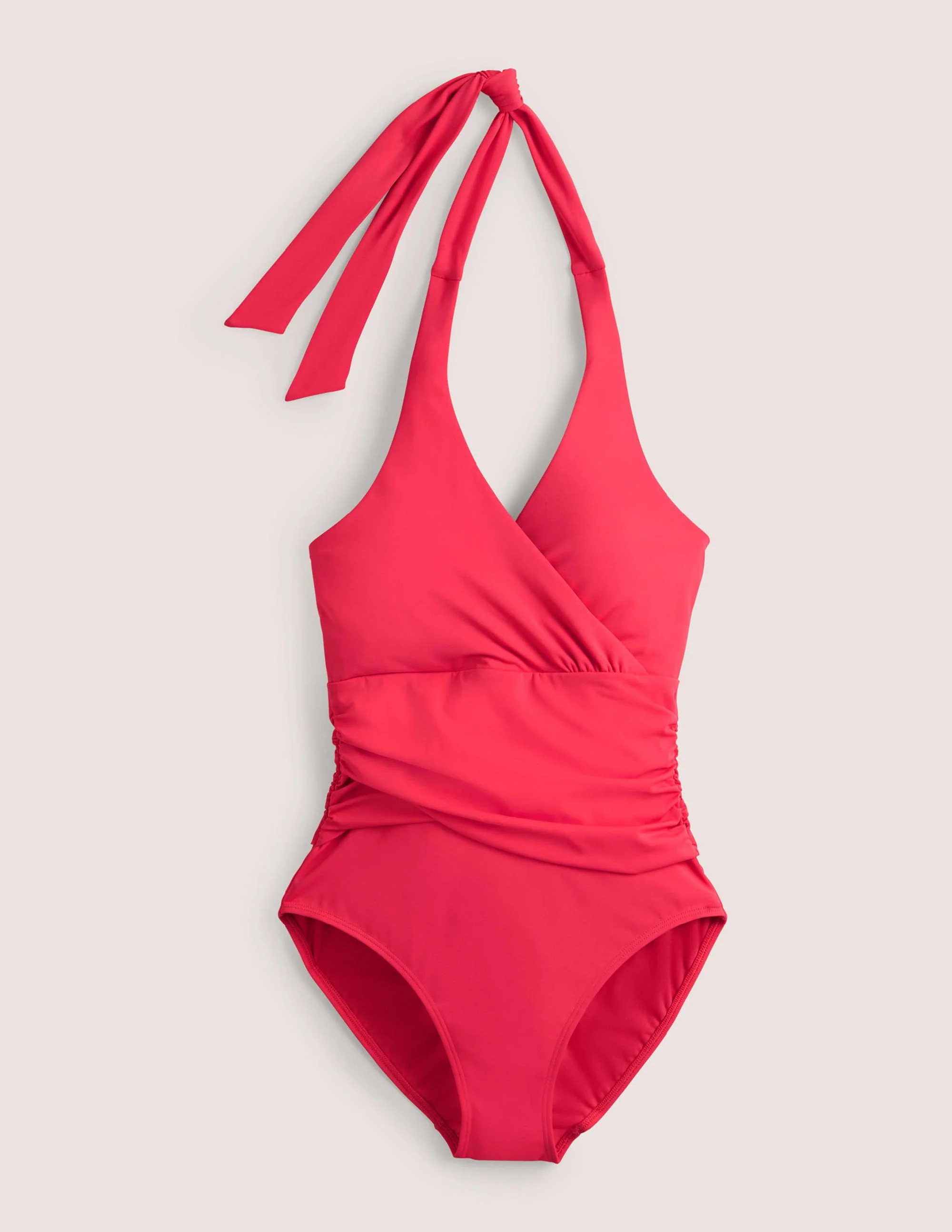 Levanzo Halter Swimsuit-Pink Berry - Image 5