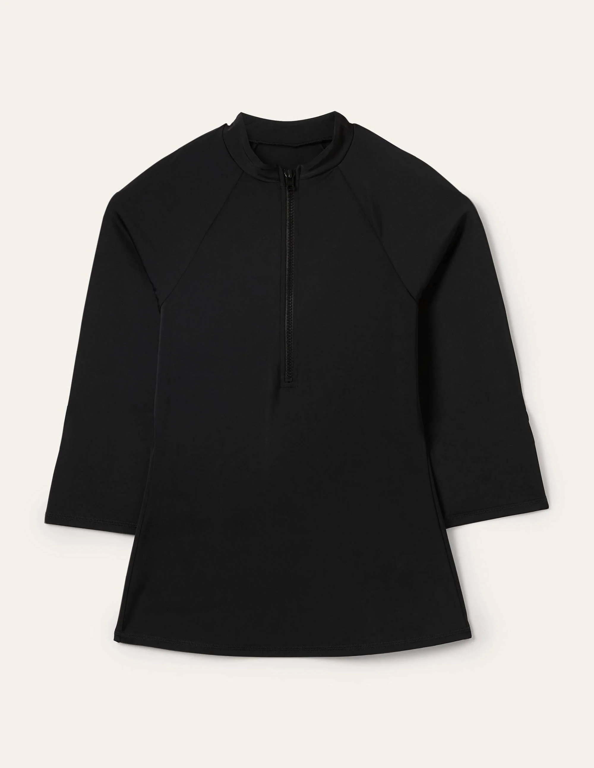 Mid Sleeve Rash Guard-Black - Image 6