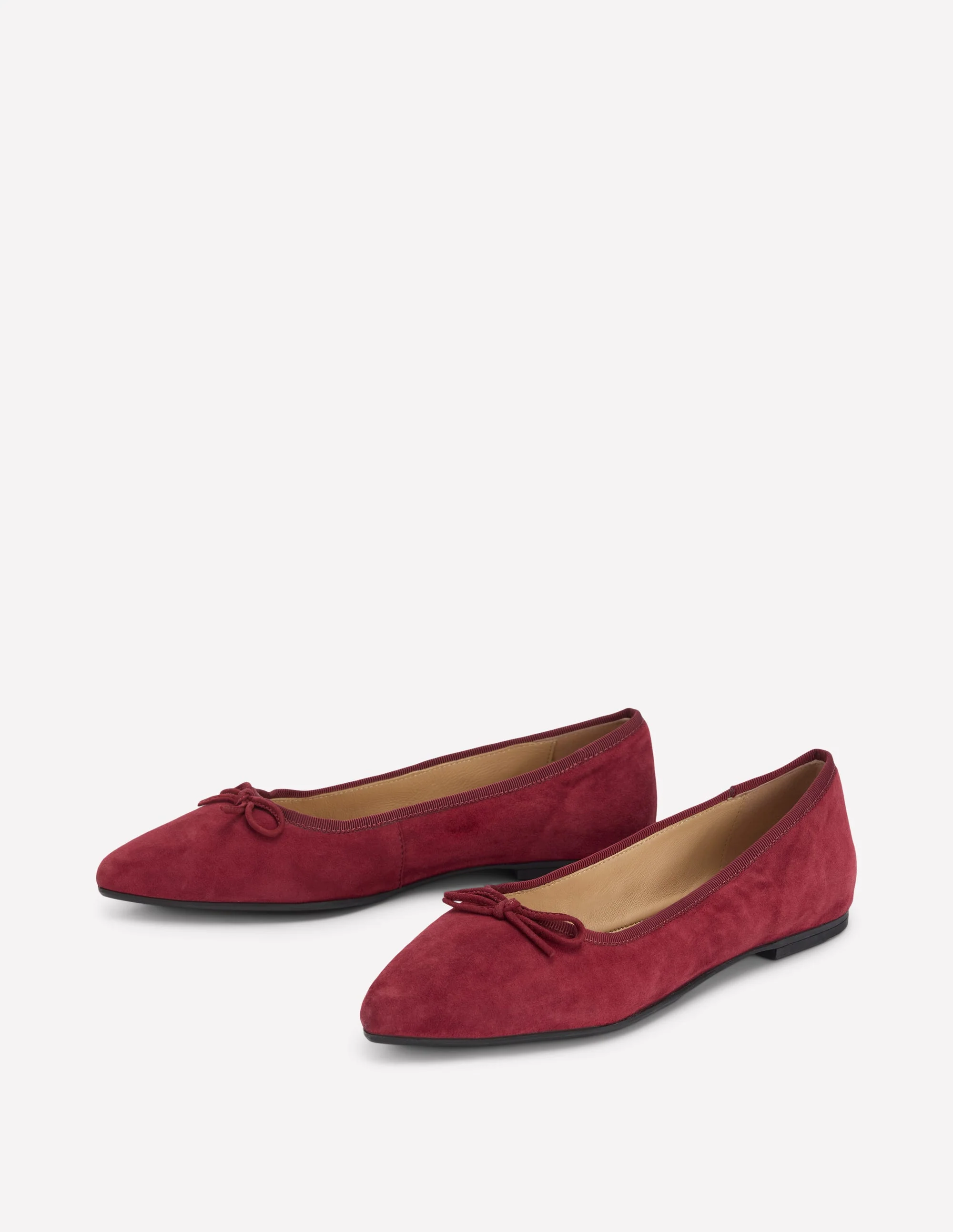 Point Flexi Sole Flats-Oxblood - Image 3