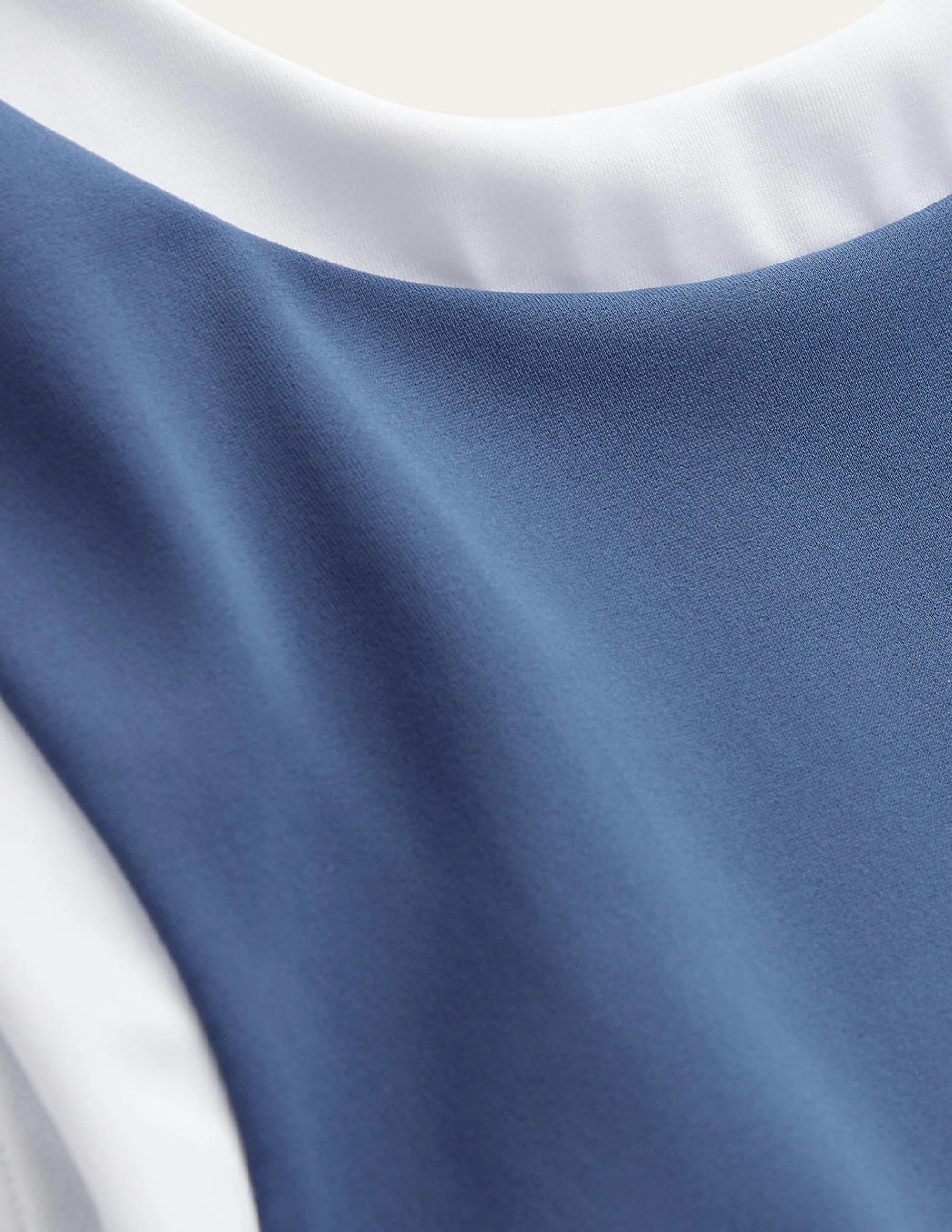 Racer Crew Neck Bikini Top-Globe Colourblock - Image 6