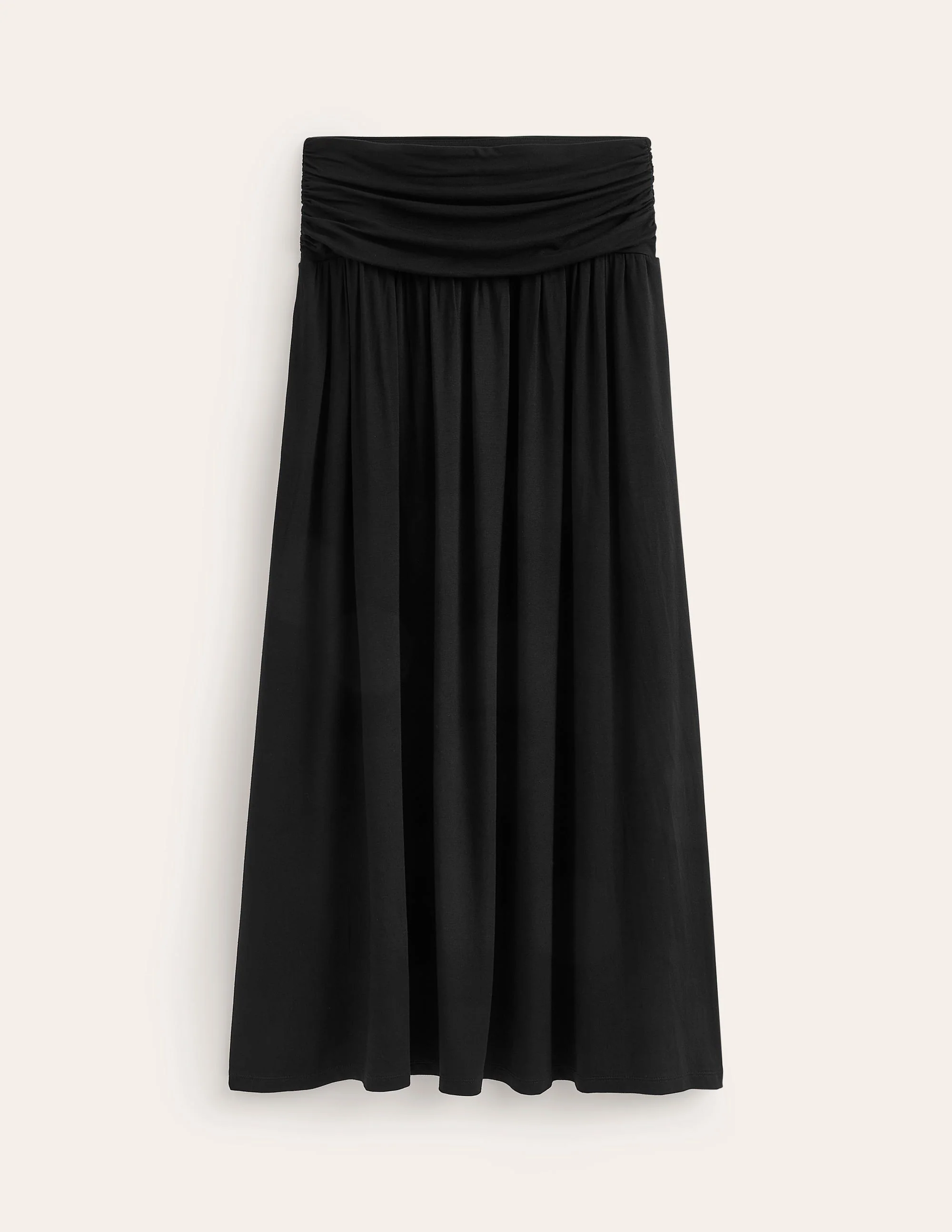 Rosaline Jersey Skirt-Black - Image 5