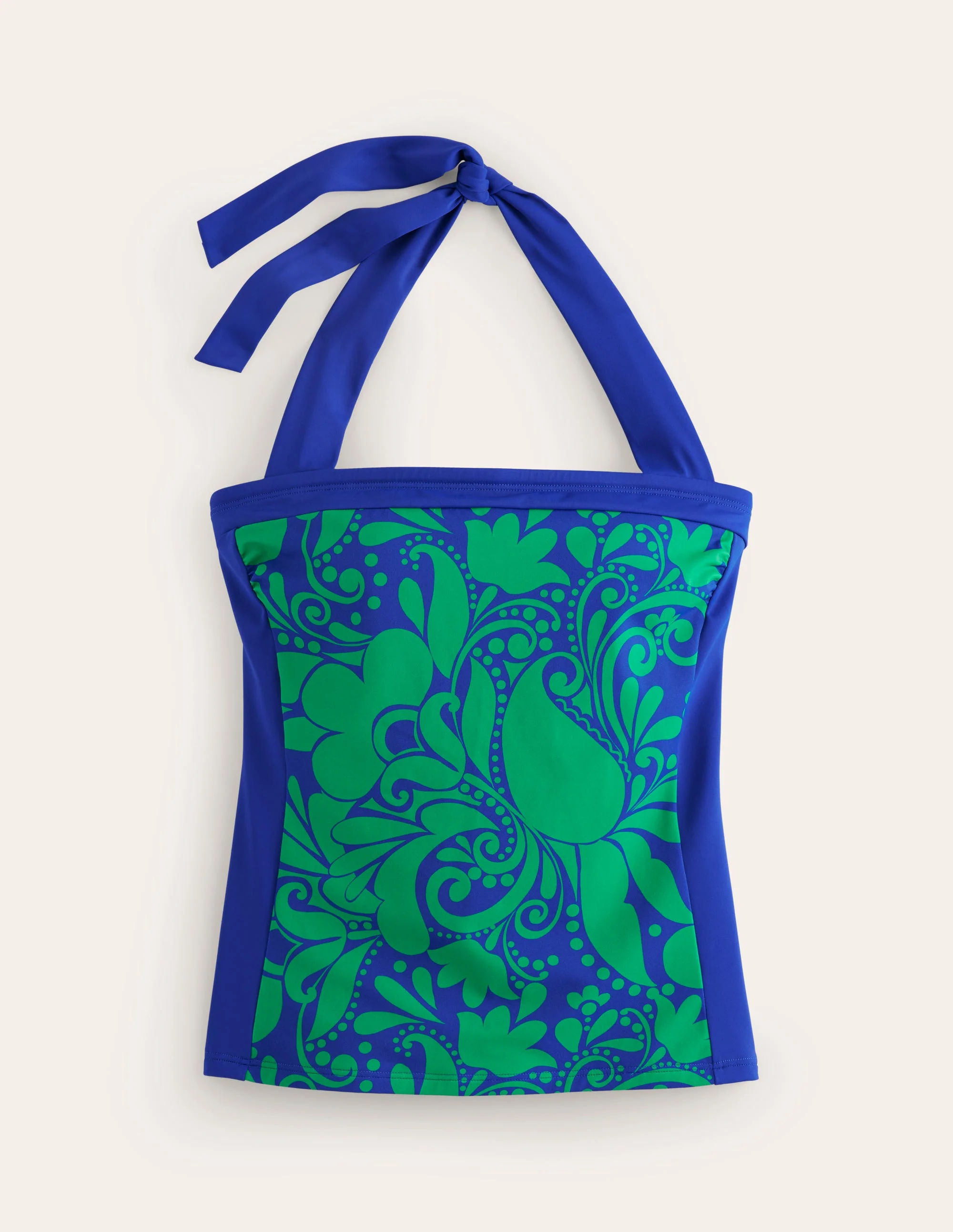 Santorini Tankini Top-Surf The Web, Ripple Swirl - Image 5