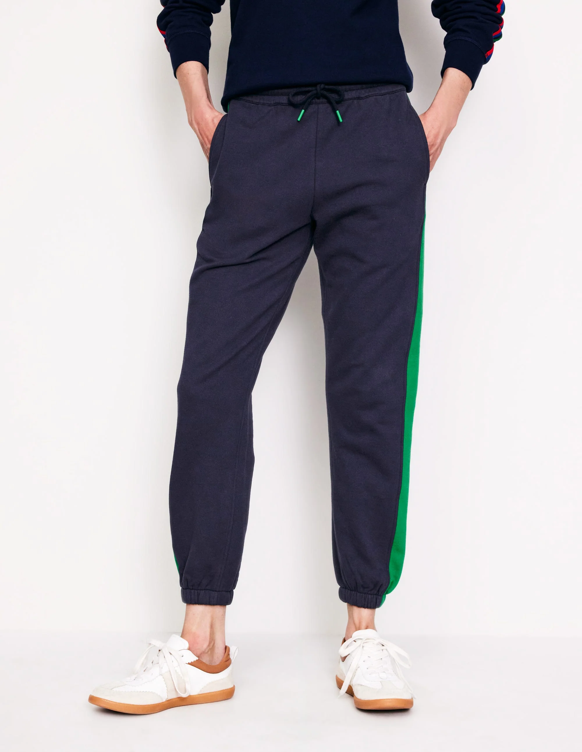 Side Panel Joggers-Navy - Image 4