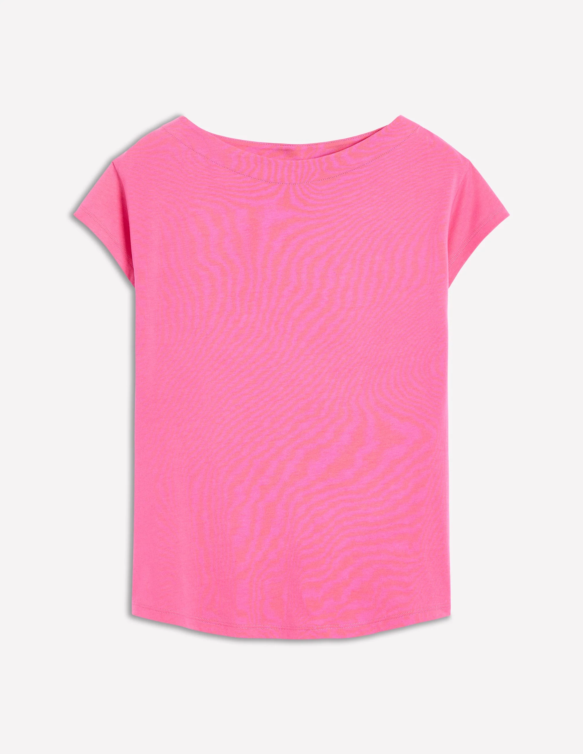 Supersoft Boat Neck T-Shirt-Tickled Pink - Image 5
