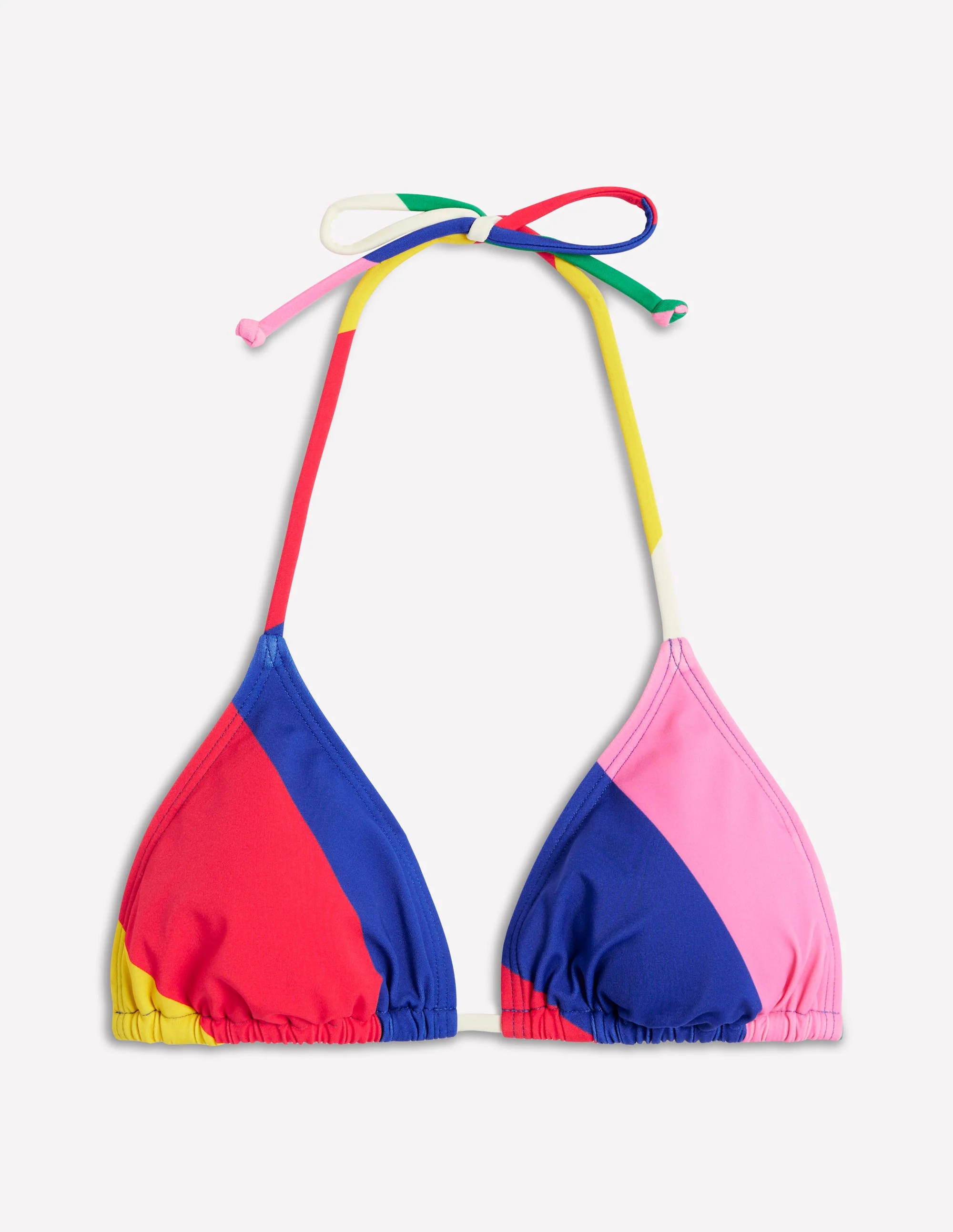 Symi String Bikini Top-Multi, Rainbow Cascade - Image 5