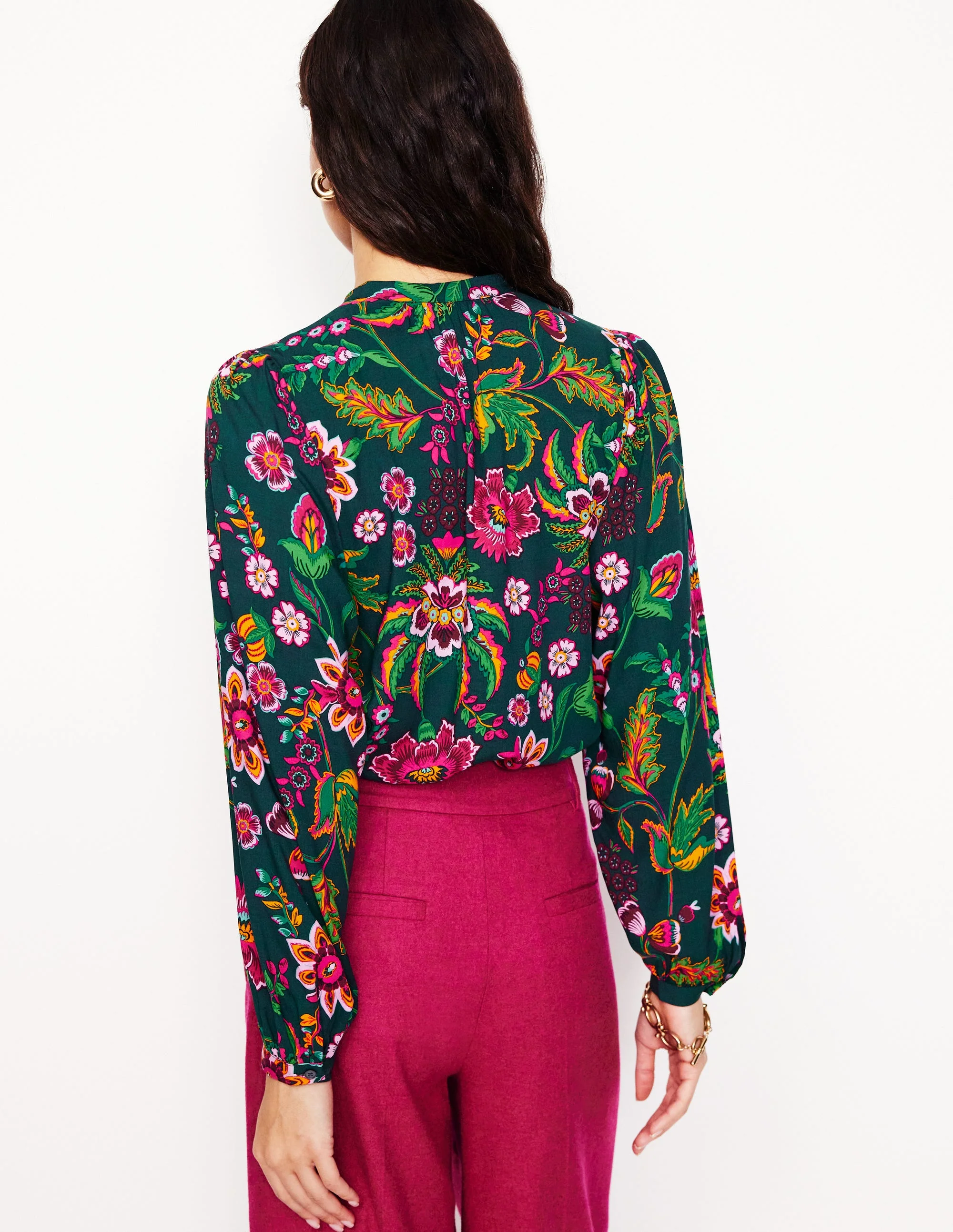Theodora Blouse-Multi, Blossom Flourish - Image 3