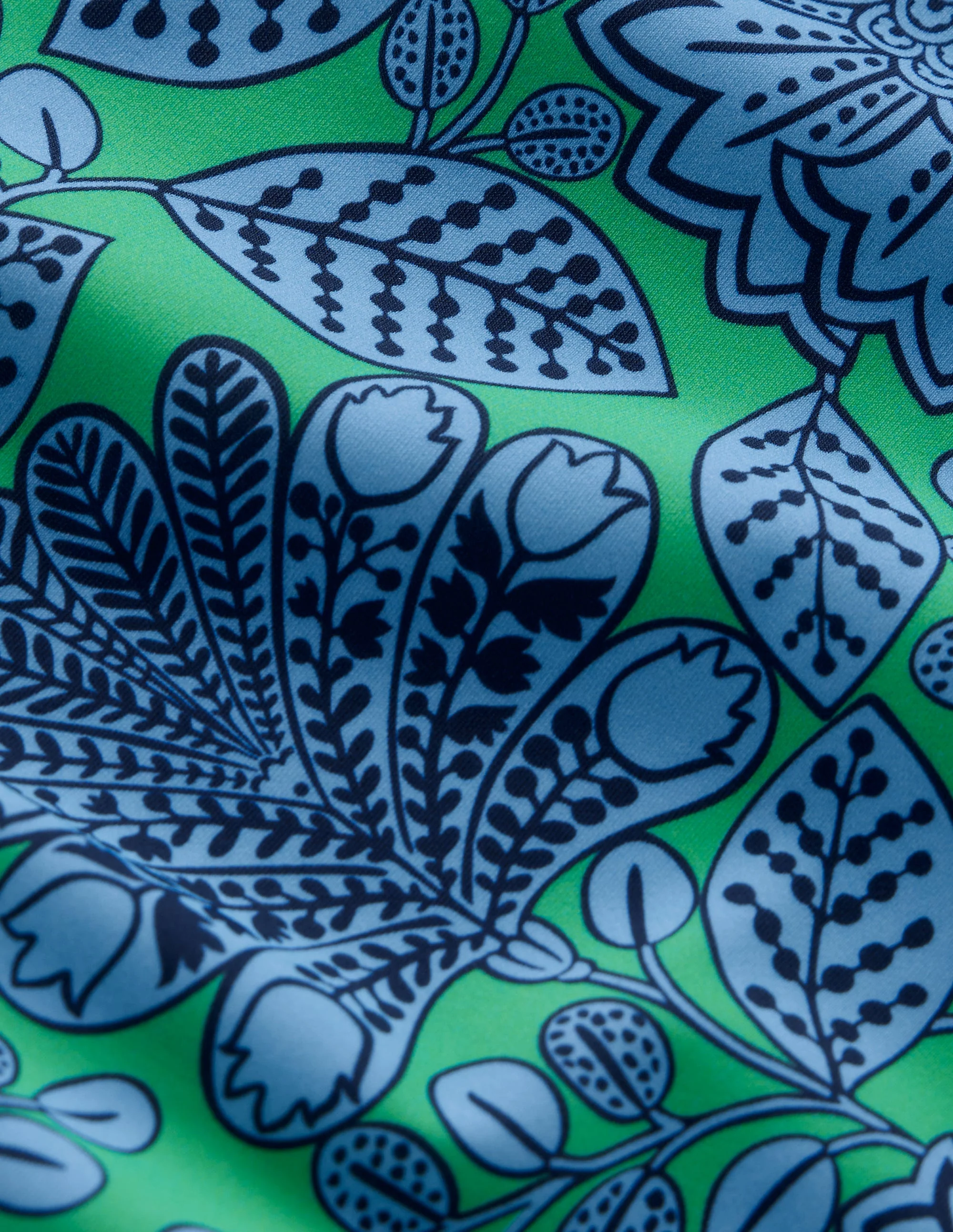 U bar Swimsuit-Ming Green, Gardenia Swirl - Image 6