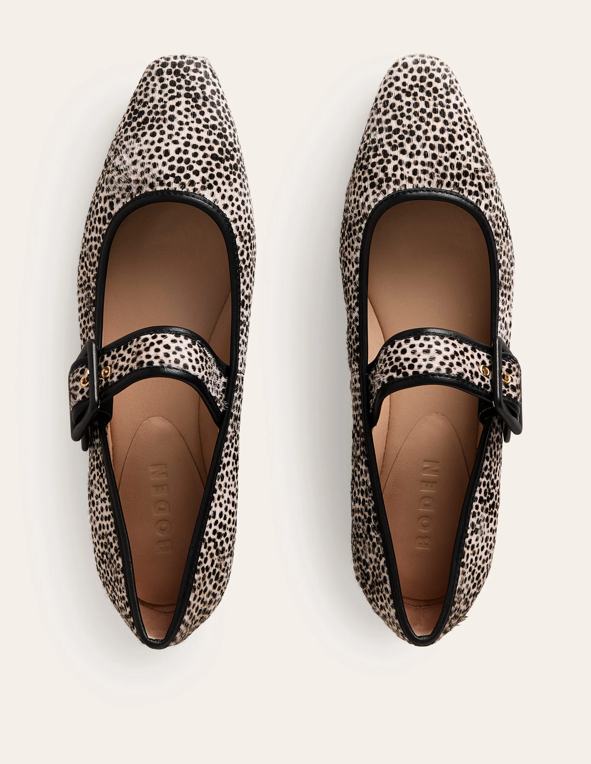 Vic Chisel Toe Mary Janes-Dalmation - Image 5