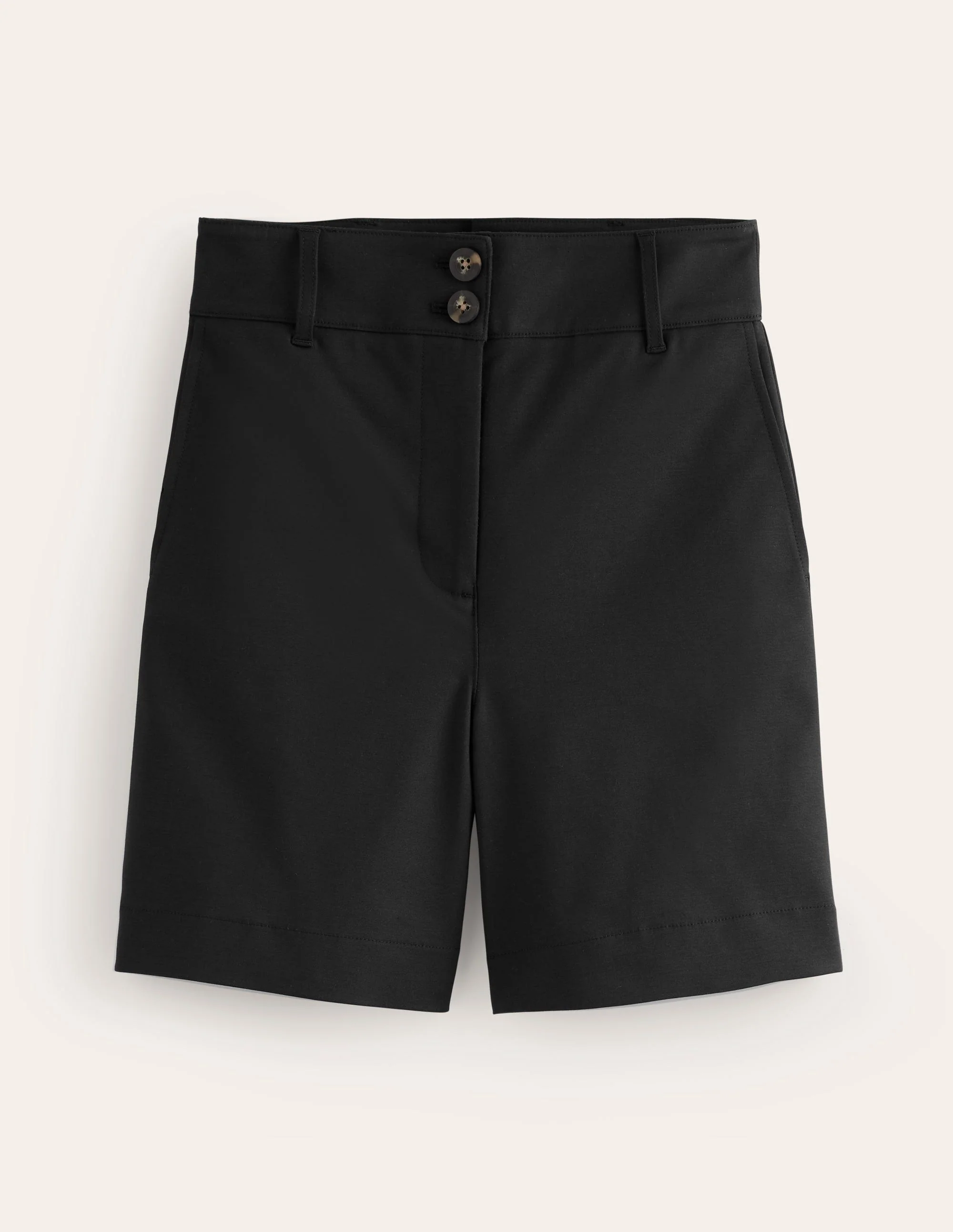 Westbourne Sateen Shorts-Black - Image 5